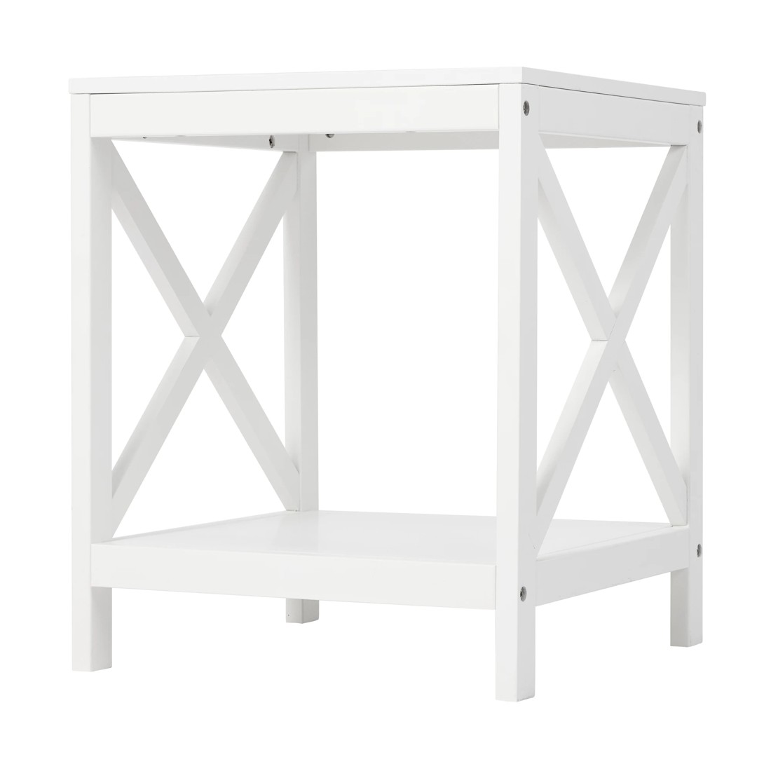 1 Hamptons Cross Side Table, 1 of 9