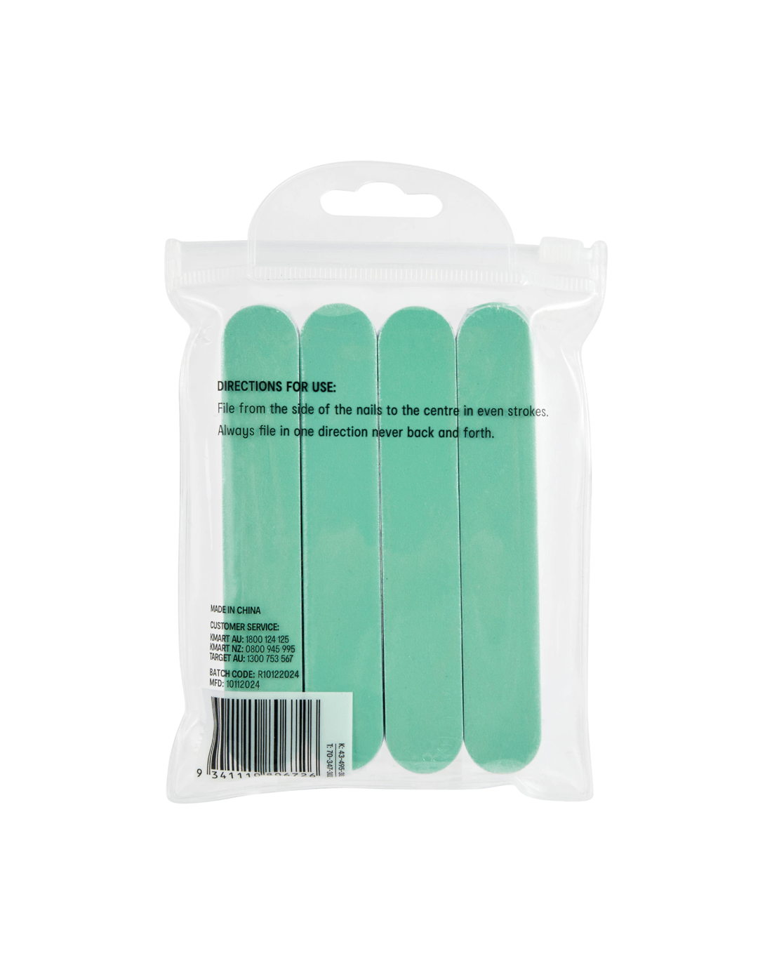 3 OXX Cosmetics 20 Piece Nail File Set - Mint, 3 of 3