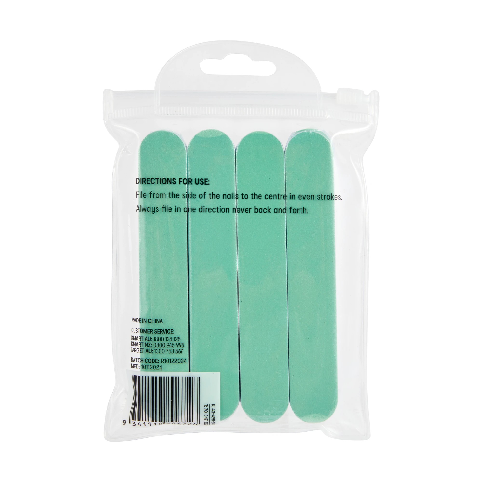 3 OXX Cosmetics 20 Piece Nail File Set - Mint, 3 of 3