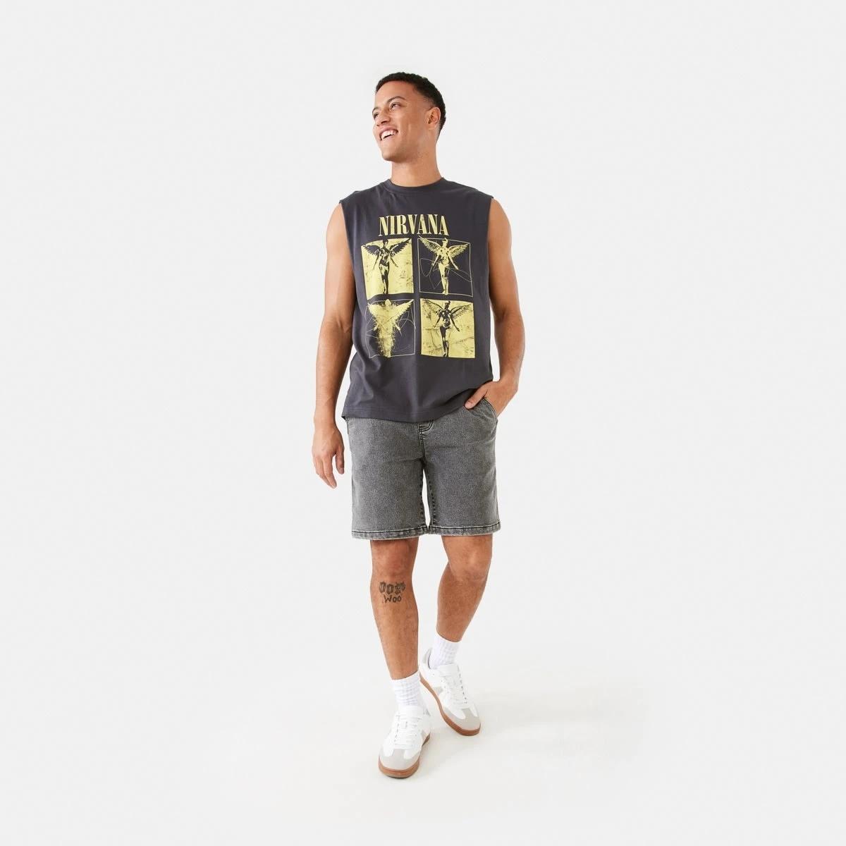 2 Denim Jogger Shorts VINTAGE BLACK, 2 of 7