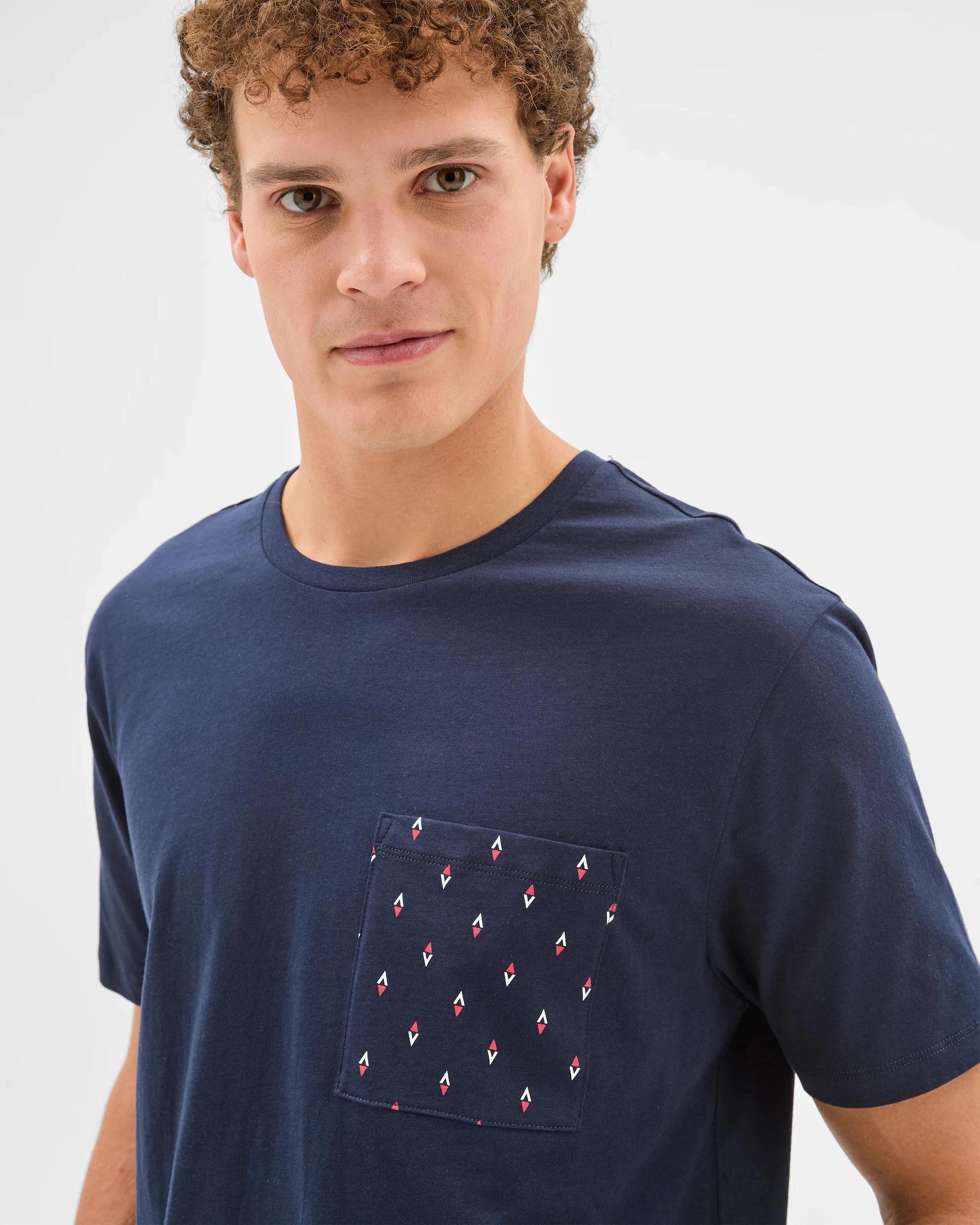 2 Maxx Australian Cotton Jersey Sleep Set NAVY BLUE, 2 of 5