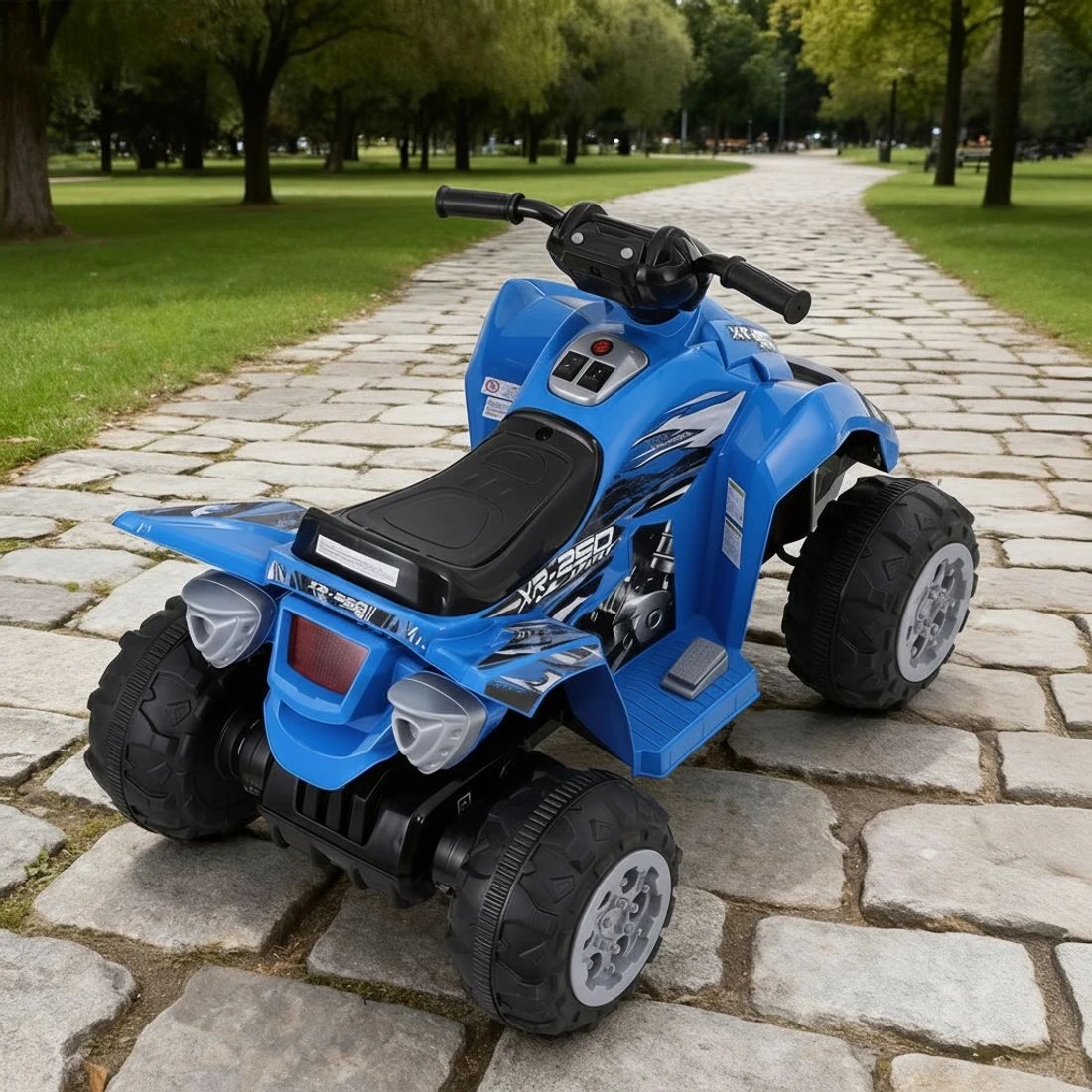 5 Rigo Kids Ride On Car ATV Quad Motorbike Electric Outdoor Toys 12V - Blue, 5 of 7