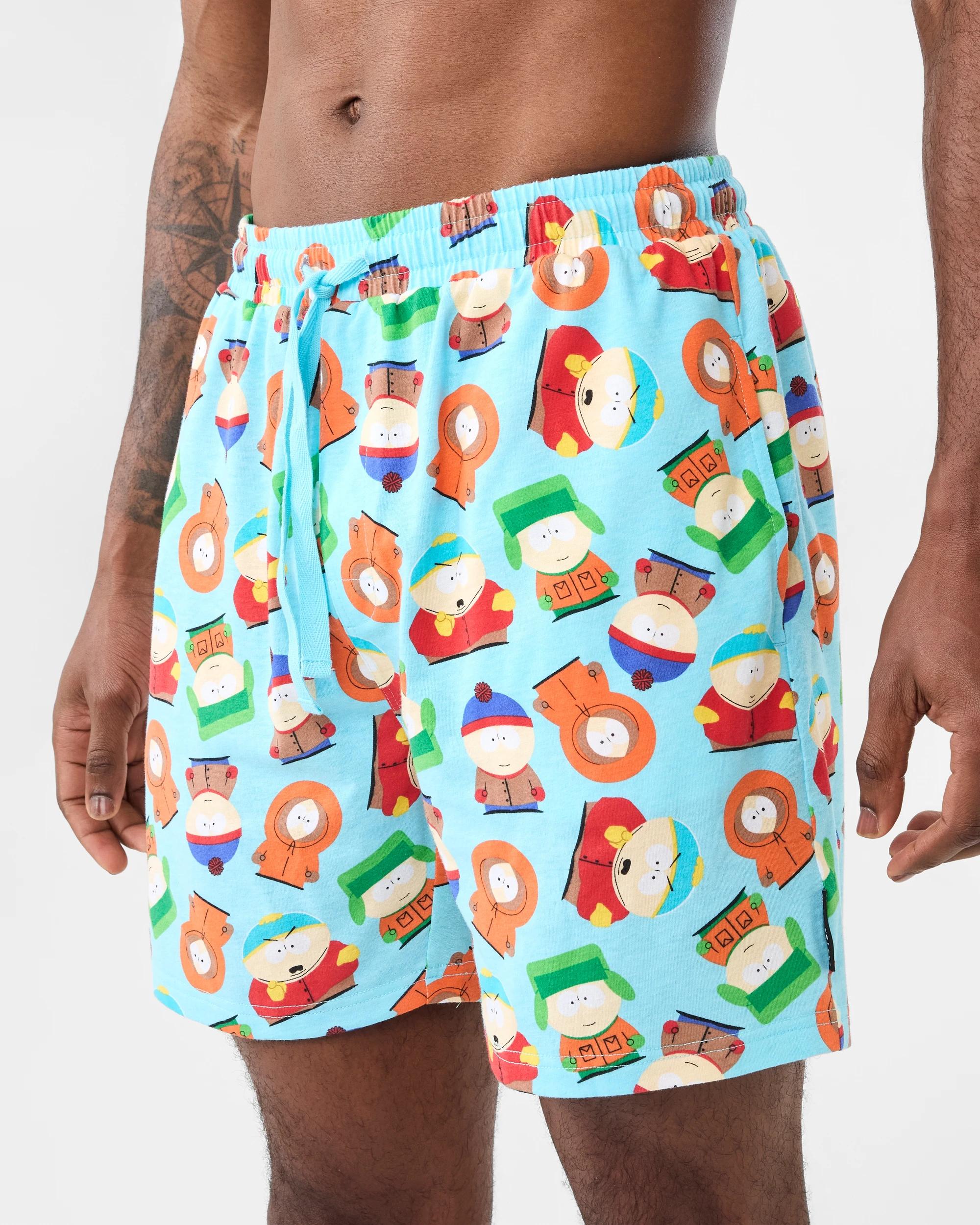 2 South Park License Sleep Shorts Southp Blu, 2 of 6