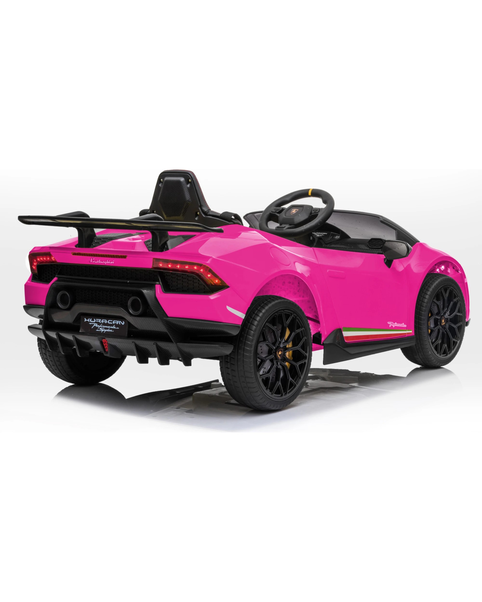 2 Kahuna Lamborghini Performante Kids Electric Ride On Car Remote Control Pink, 2 of 10