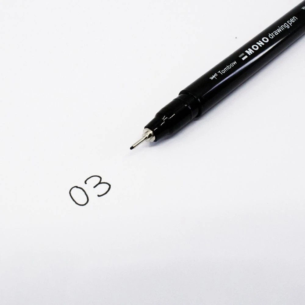 3 Tombow Mono Drawing Pen Black 0.3mm, 3 of 3