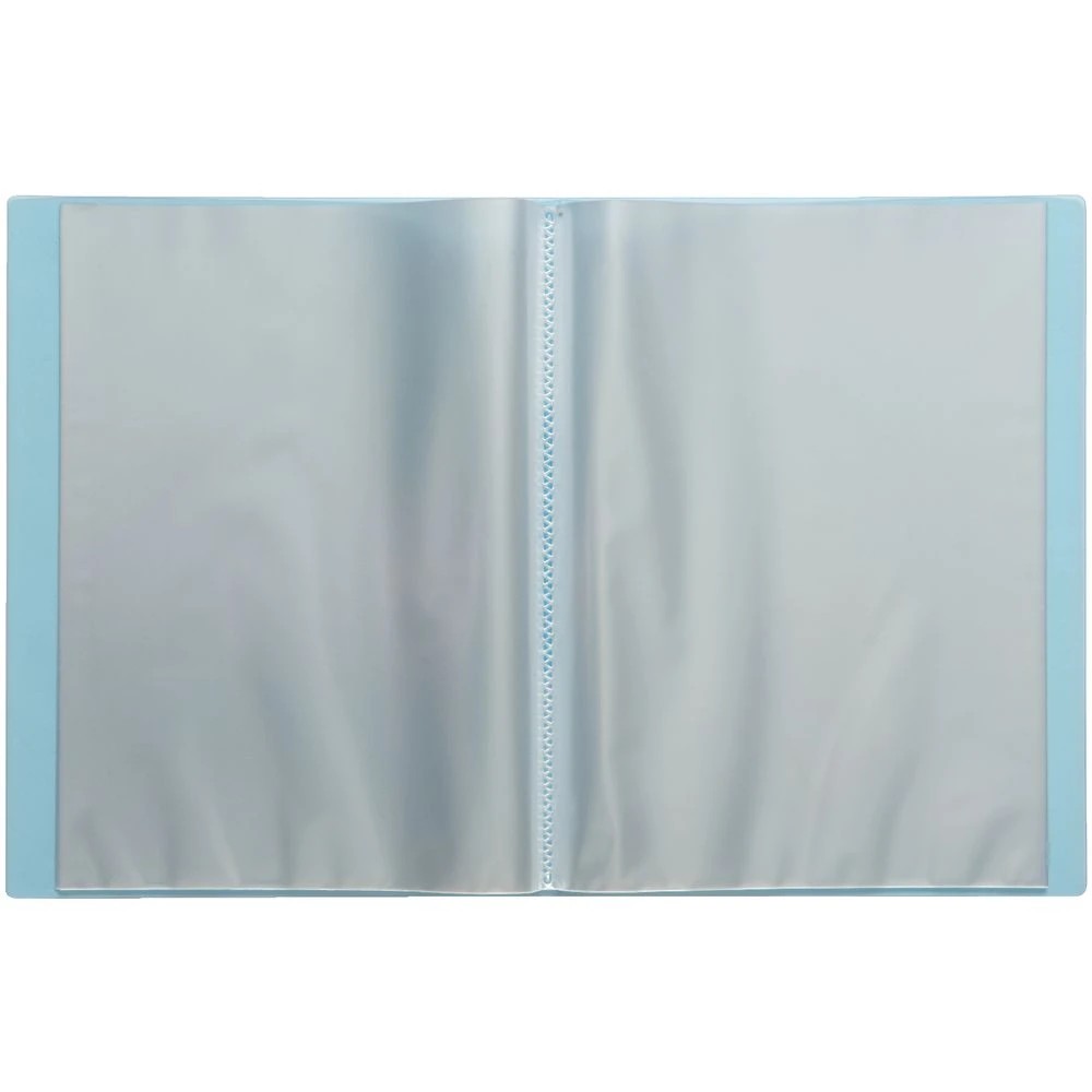 2 King Jim Fixed Display Book 20 Pockets Smoky Blue, 2 of 2