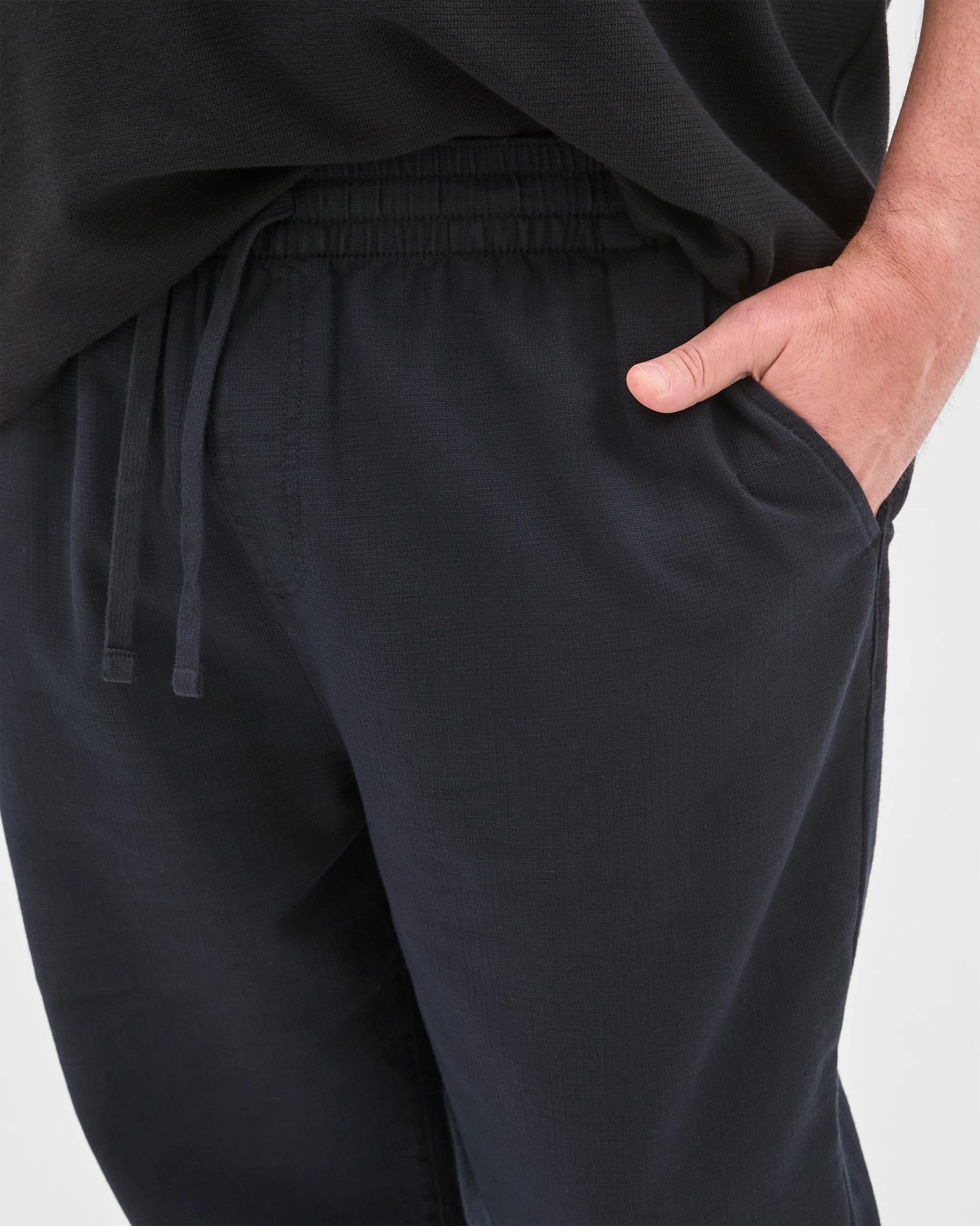 4 Target Plus Size Australian Cotton Textured Pants BLACK, 4 of 5