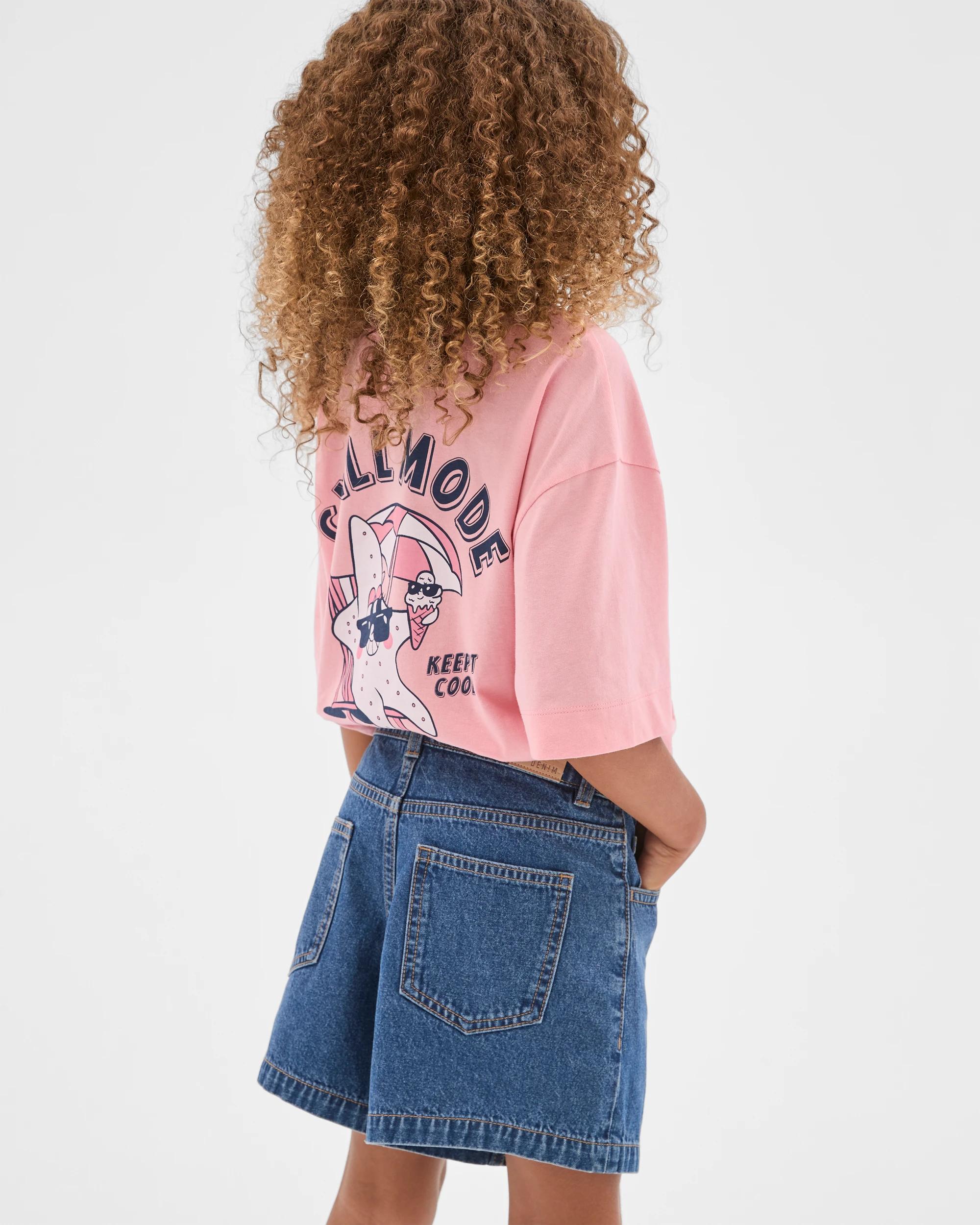 3 Target Denim Denim Shorts MID WASH, 3 of 6