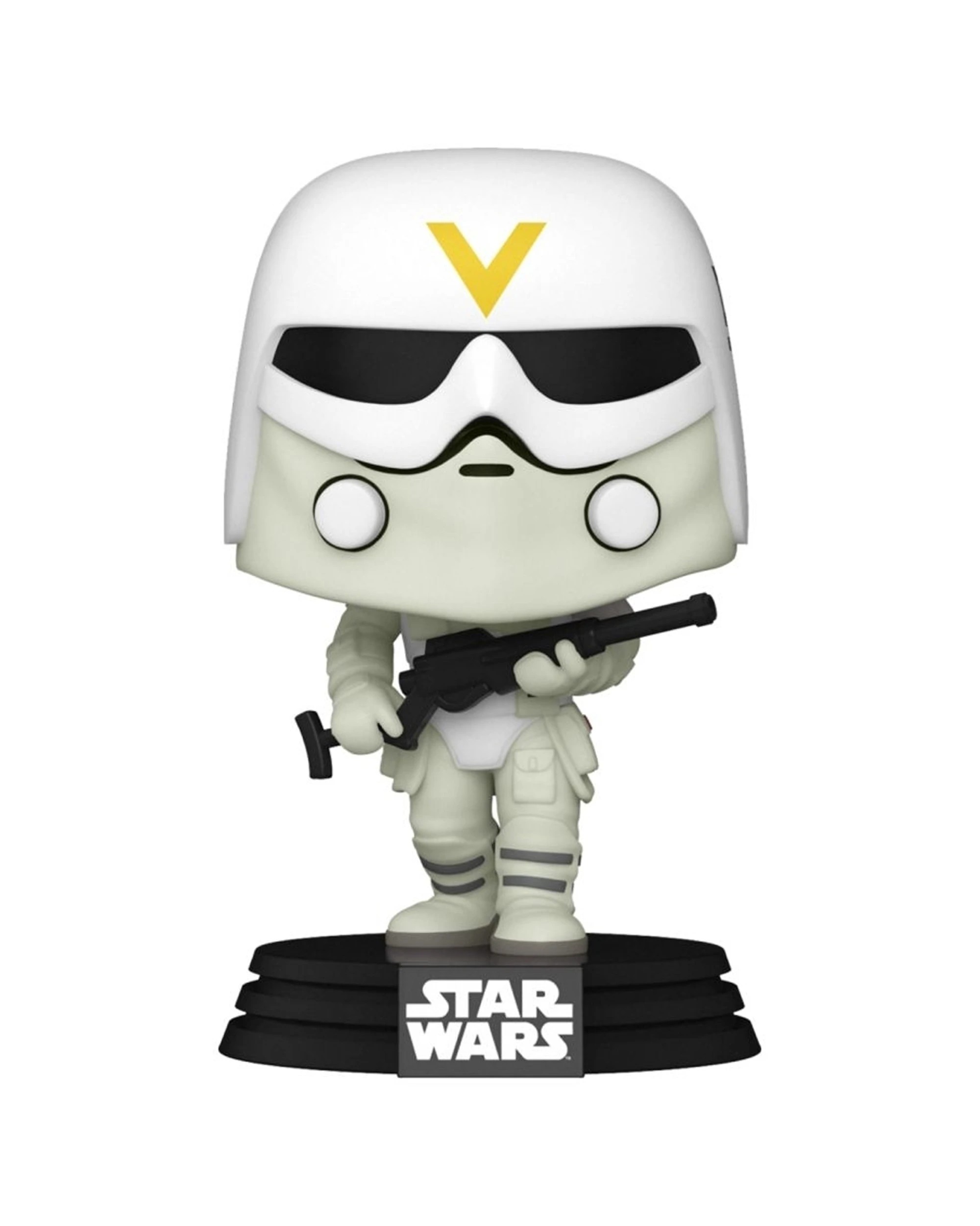 1 Pop Vinyl Figurine Star Wars - Snowtrooper Concept 10cm Vinyl Collectible - White, 1 of 3