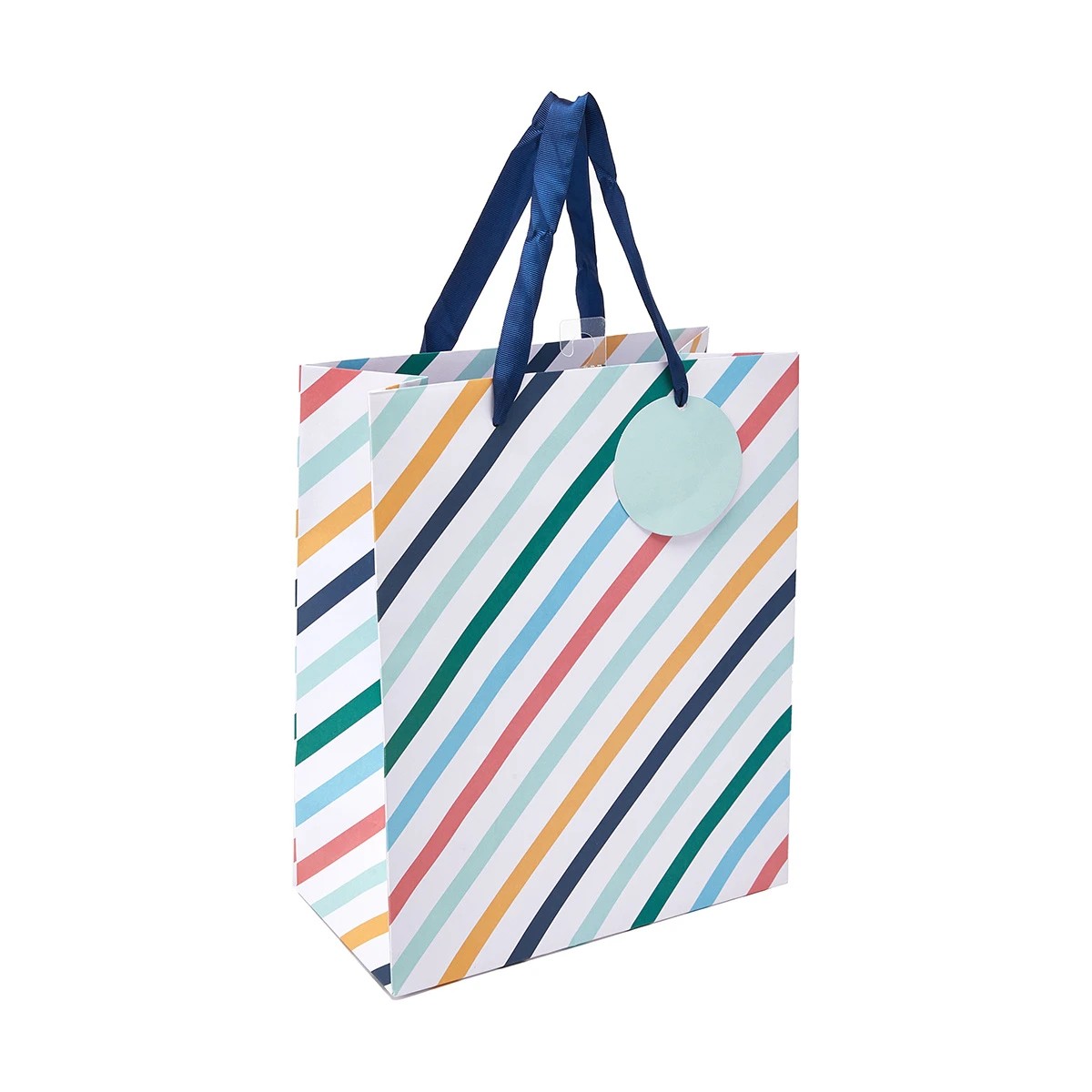 6 Stripe Gift Bag - Large, 6 of 7