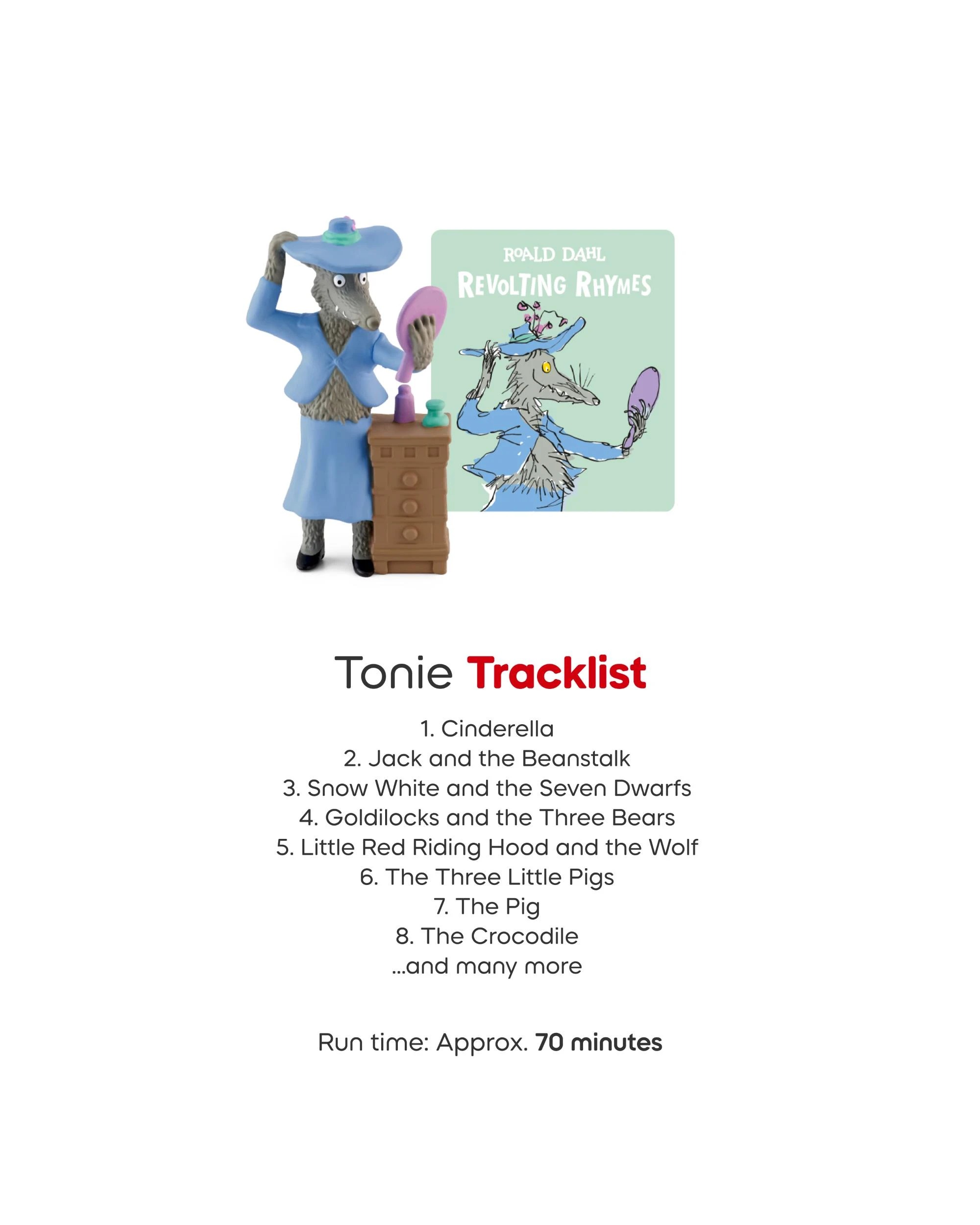 3 Roald Dahl - Revolting Rhymes Tonies Audio Character - Multi, 3 of 7