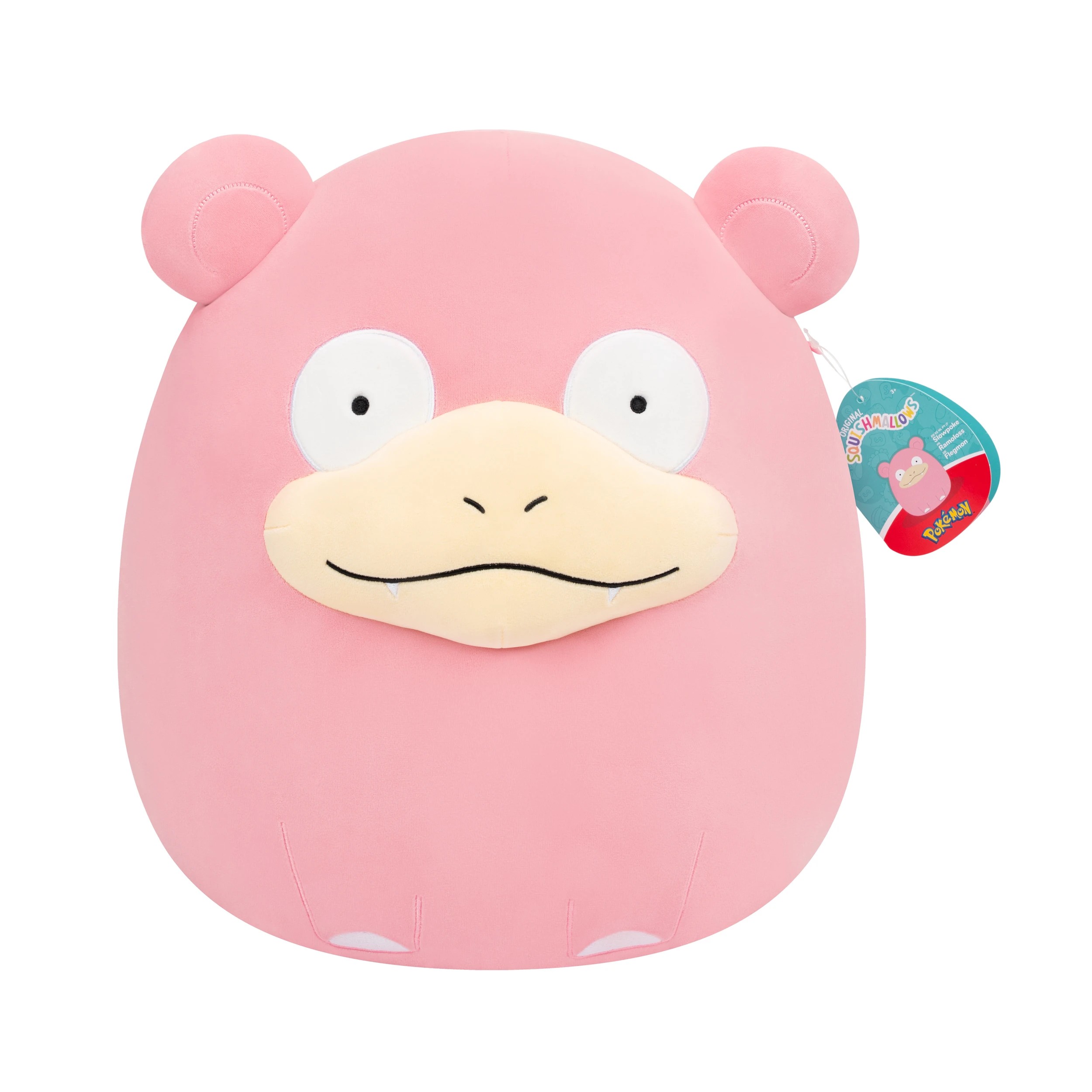 1 36cm Squishmallows Pokemon Plush Toy - Slowpoke, 1 of 6