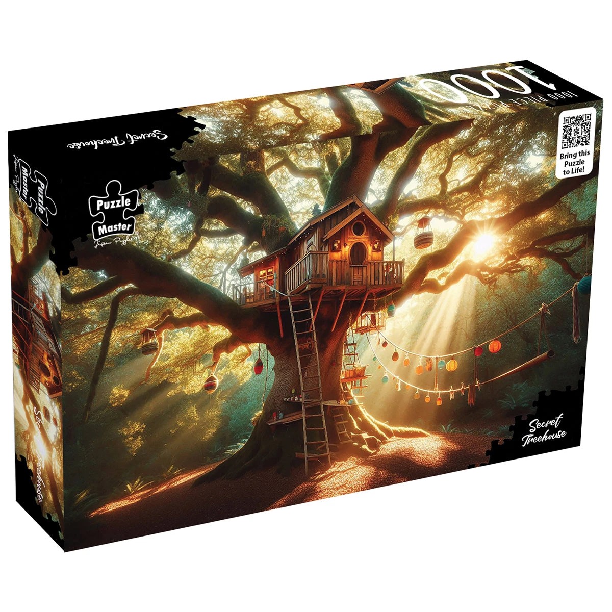 6 Puzzle Master Secret Treehouse AR Edition 1000 Piece Jigsaw Puzzle, 6 of 6