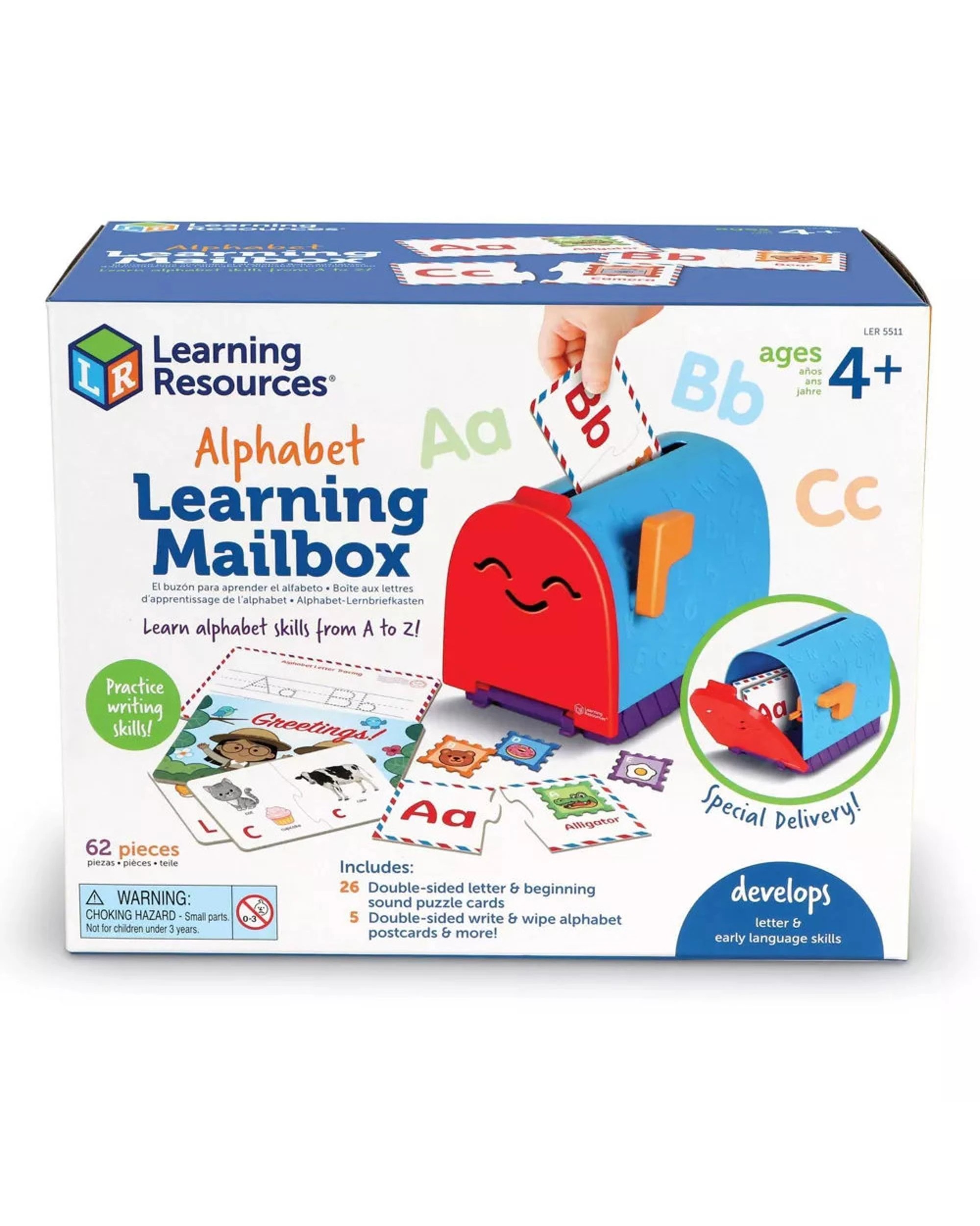 1 Learning Resources Alphabet Learning Mailbox Toy, 1 of 10