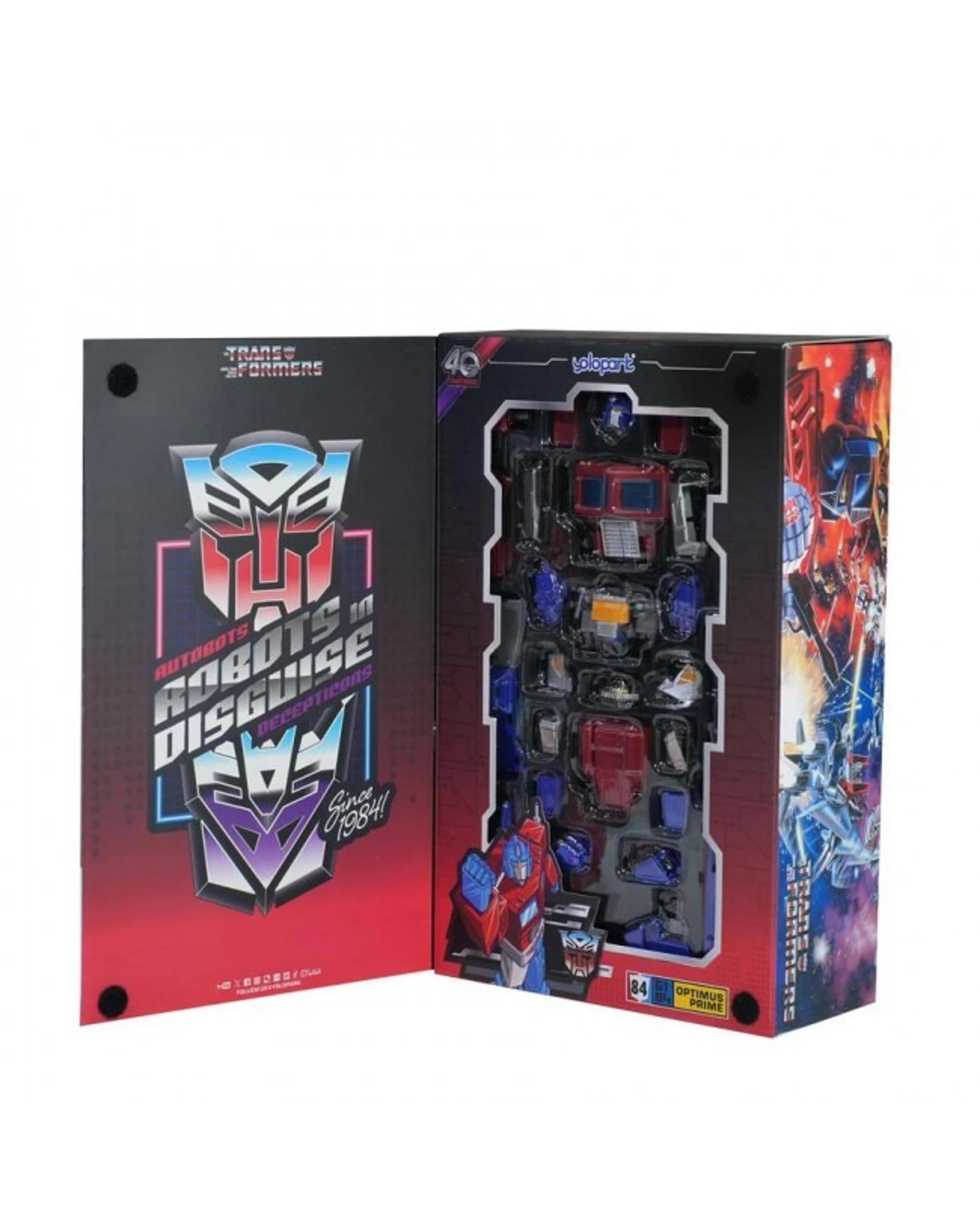 1 Yolopark Transformers Generation One Optimus Prime AMK Series 20cm Advance Model Kit, 1 of 5