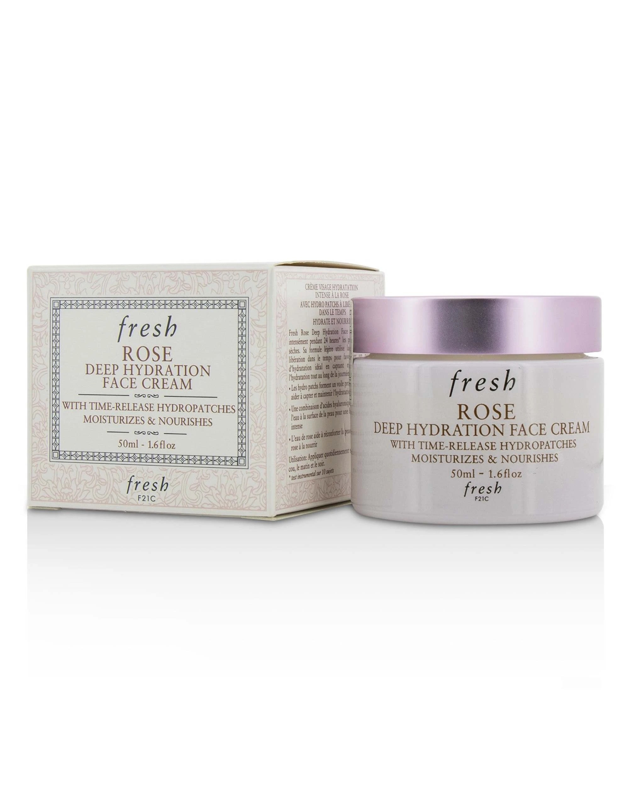 1 Fresh Rose Deep Hydration Face Cream - Normal to Dry Skin Types  50ml/1.6oz, 1 of 3
