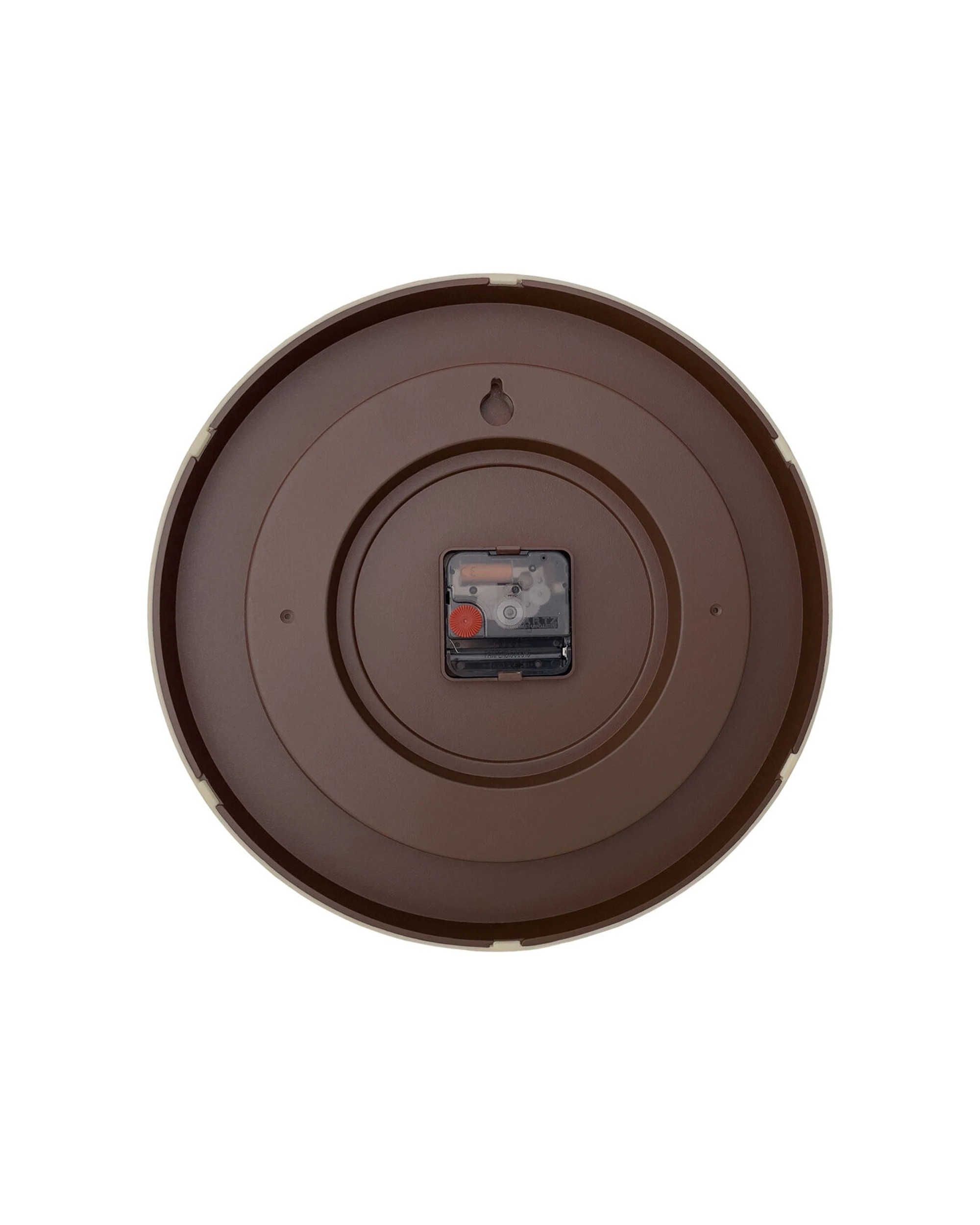 4 NEXTIME Oslo Silent Wall Clock Japandi Style Aluminium Case 30cm - Natural, 4 of 5