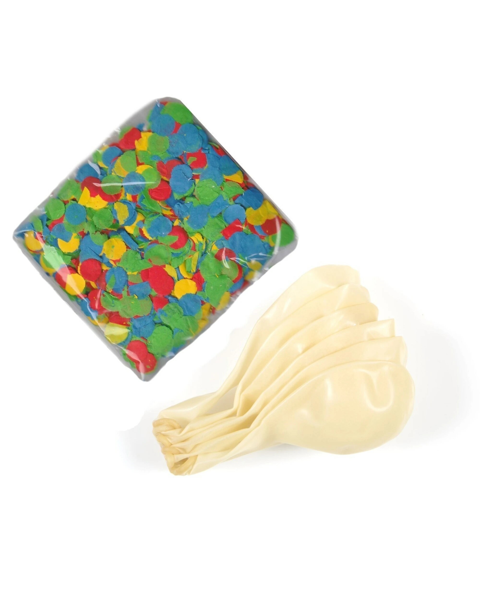 2 Unique Happy Birthday Confetti Balloons Pack of 6 - Multi, 2 of 2