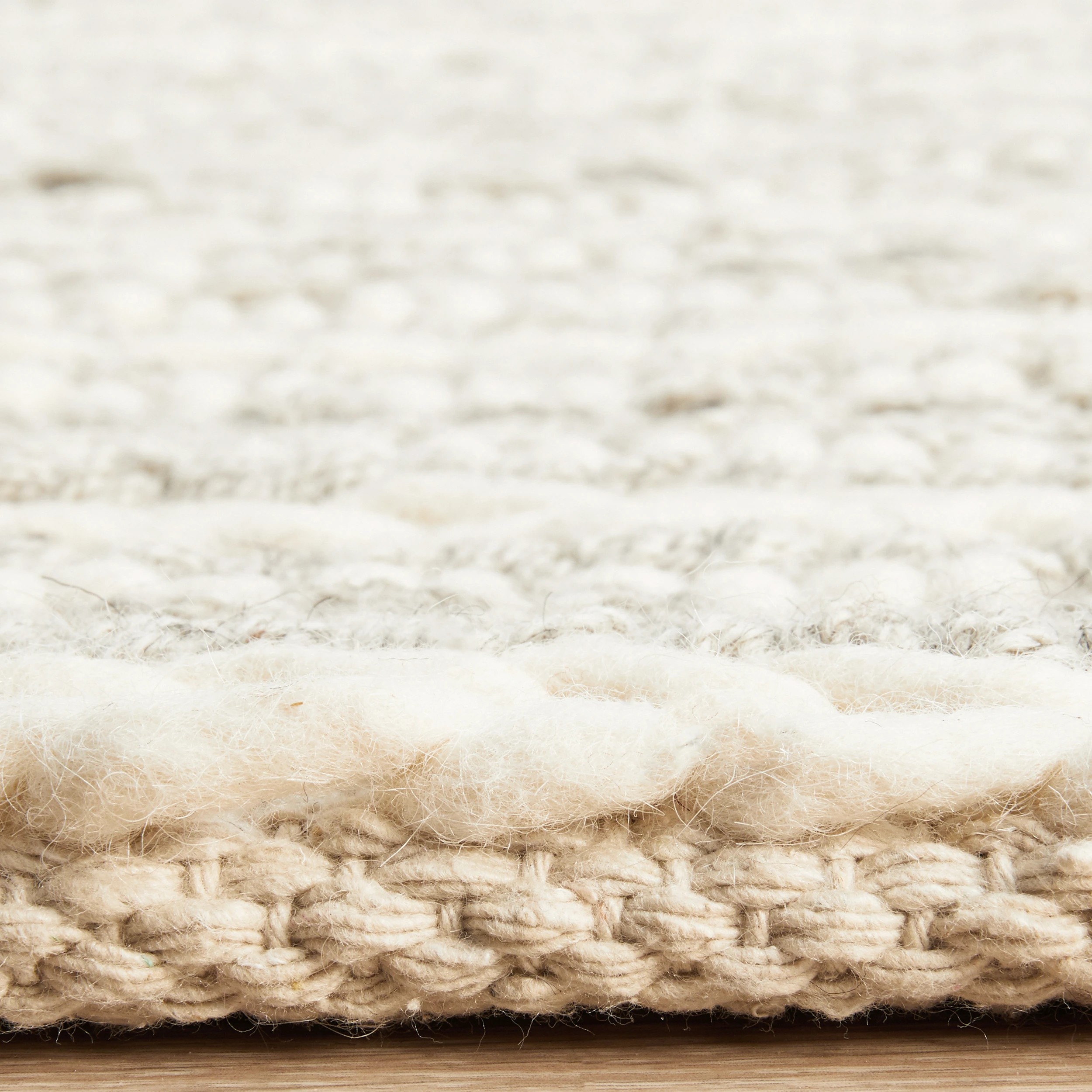 7 Common Ground Rugs Nordica 312 225x155cm - Medium Plain & Textured Rug - Silver, 7 of 8