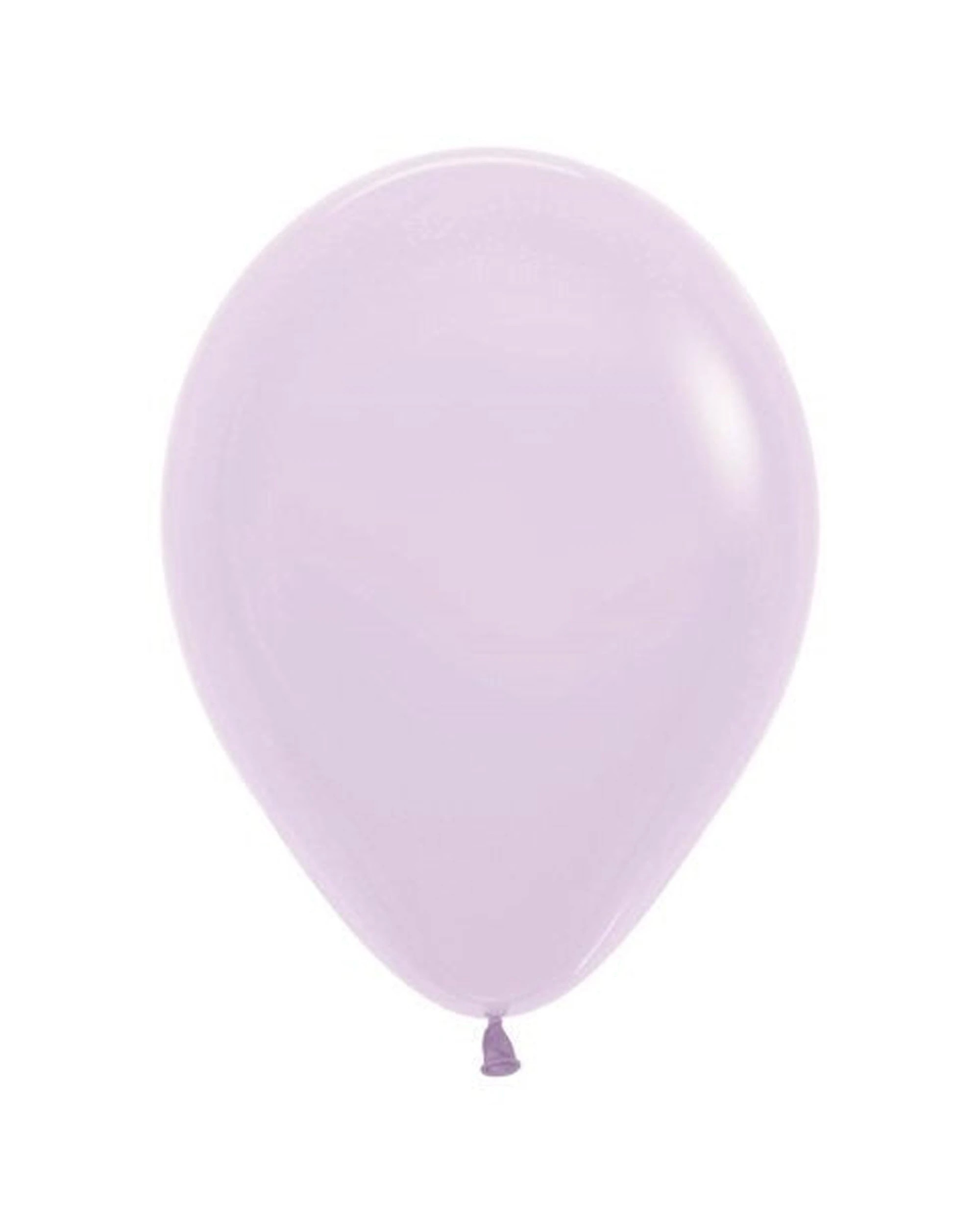 1 Alpen 20pc Sempertex Party Balloons Pack 12cm Pastel Lilac - Purple, 1 of 1