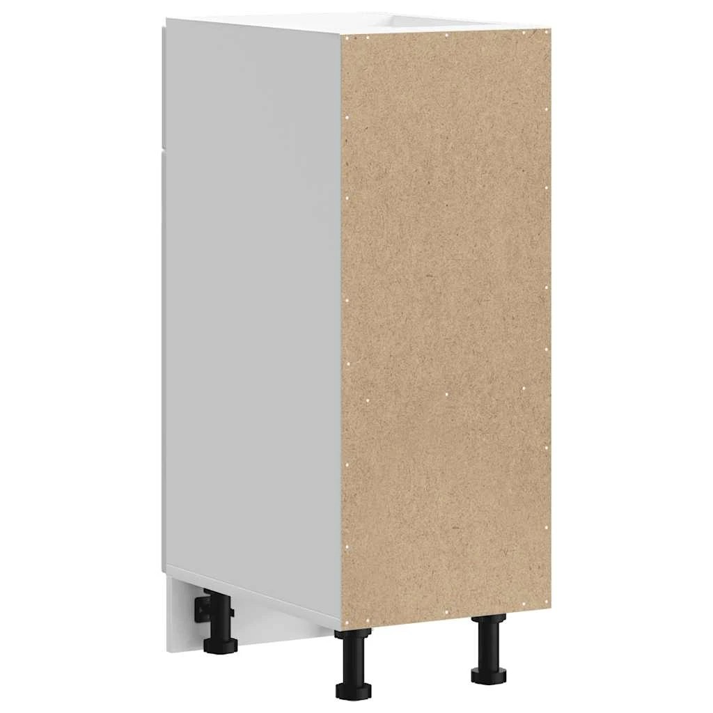 7 vidaXL Wooden Dishwasher Panel Ample Storage - White, 7 of 9