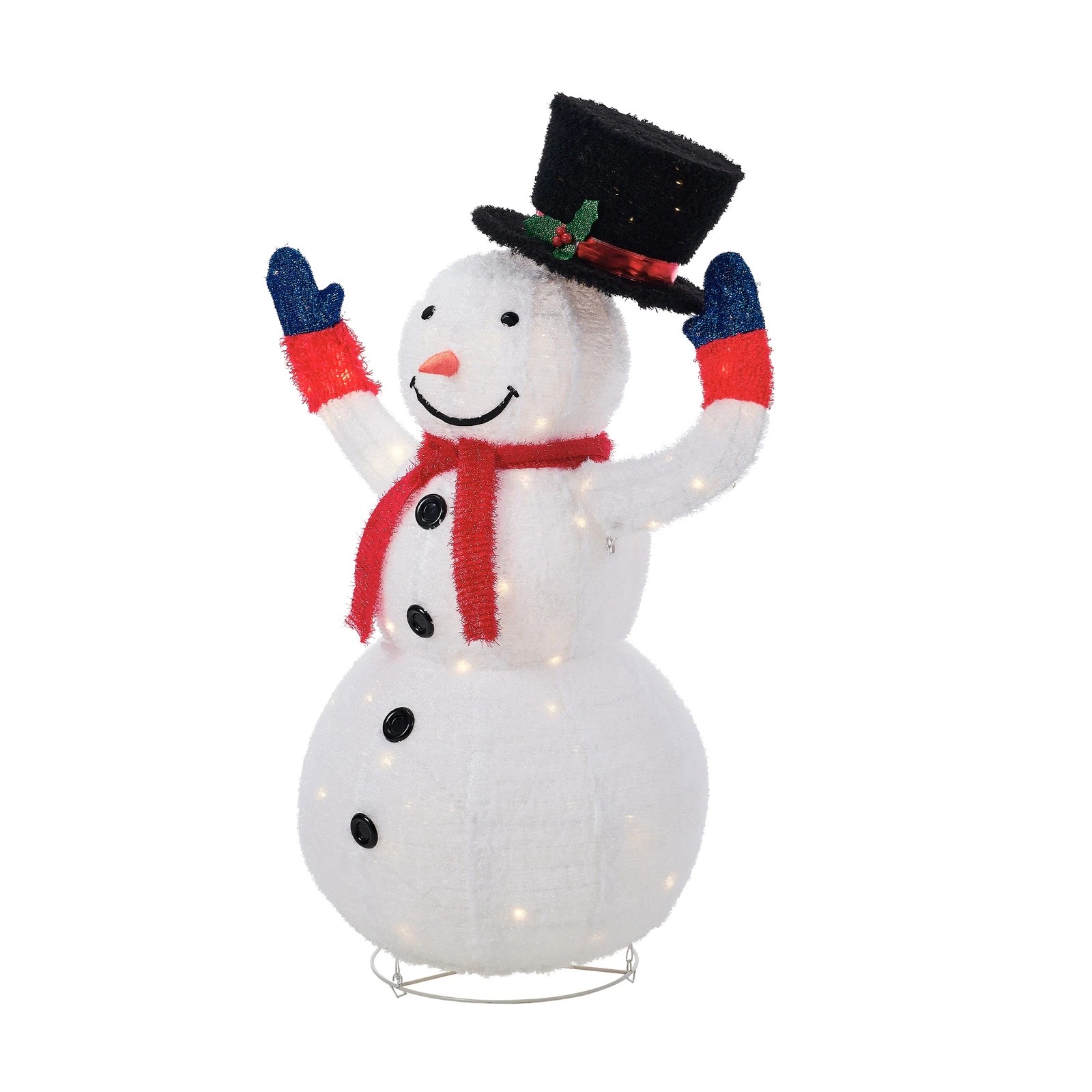 7 Tinseltown 3d Christmas Snowman Light Led 127cm Xmas Decor Festive Display
 - Multi, 7 of 8