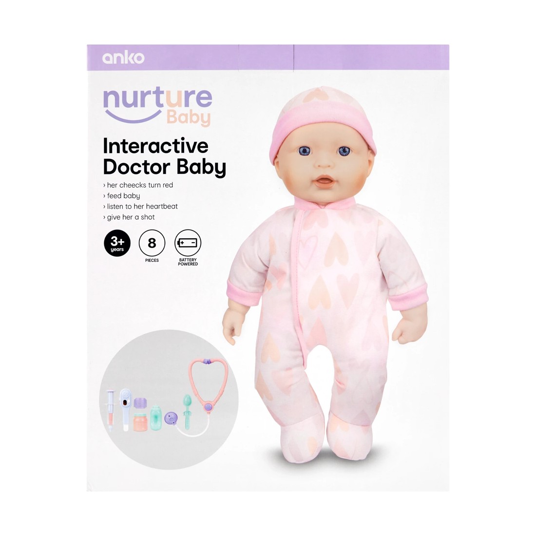 10 8 Piece Interactive Doctor Baby, 10 of 10