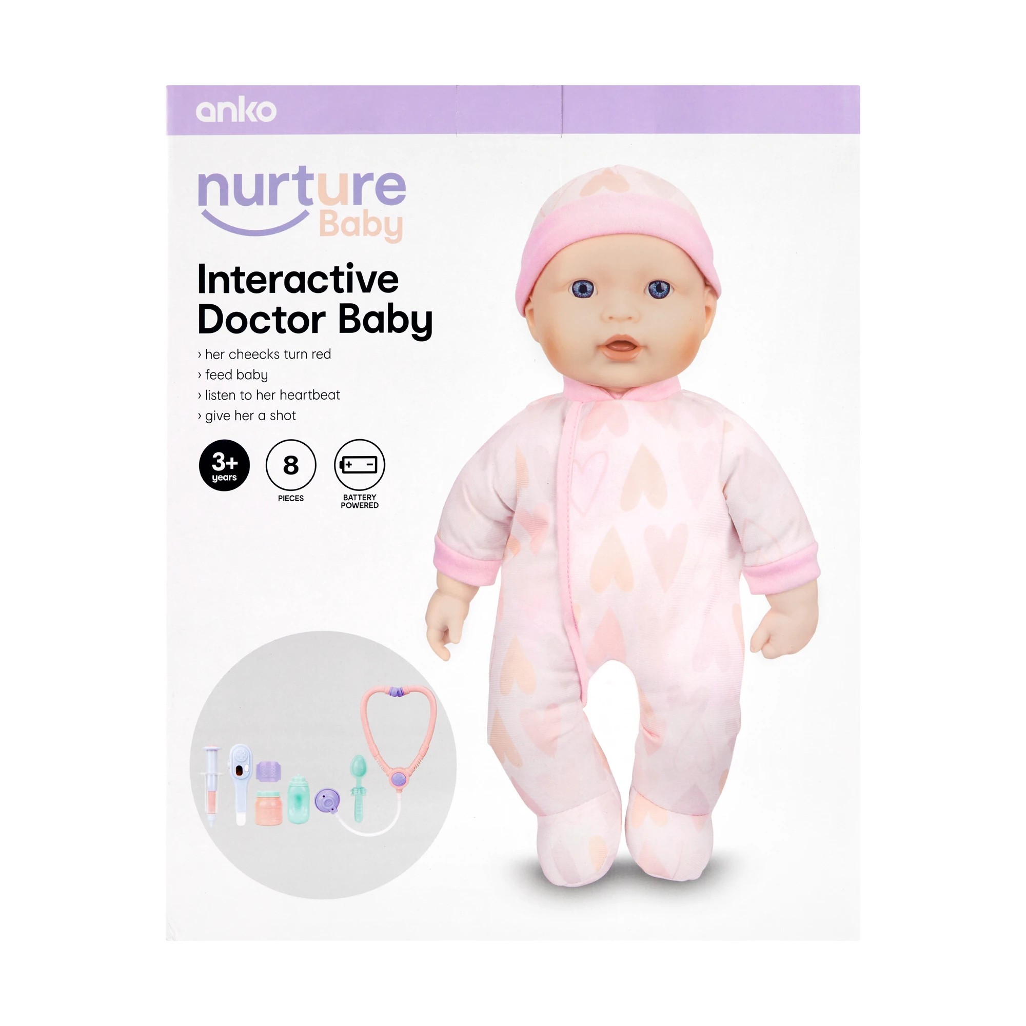 10 8 Piece Interactive Doctor Baby, 10 of 10