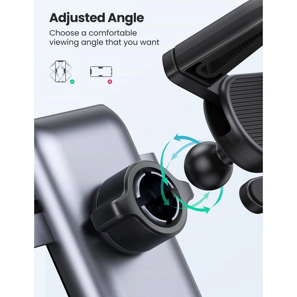 5 UGREEN Gravity Car Air Vent Mount, 5 of 6