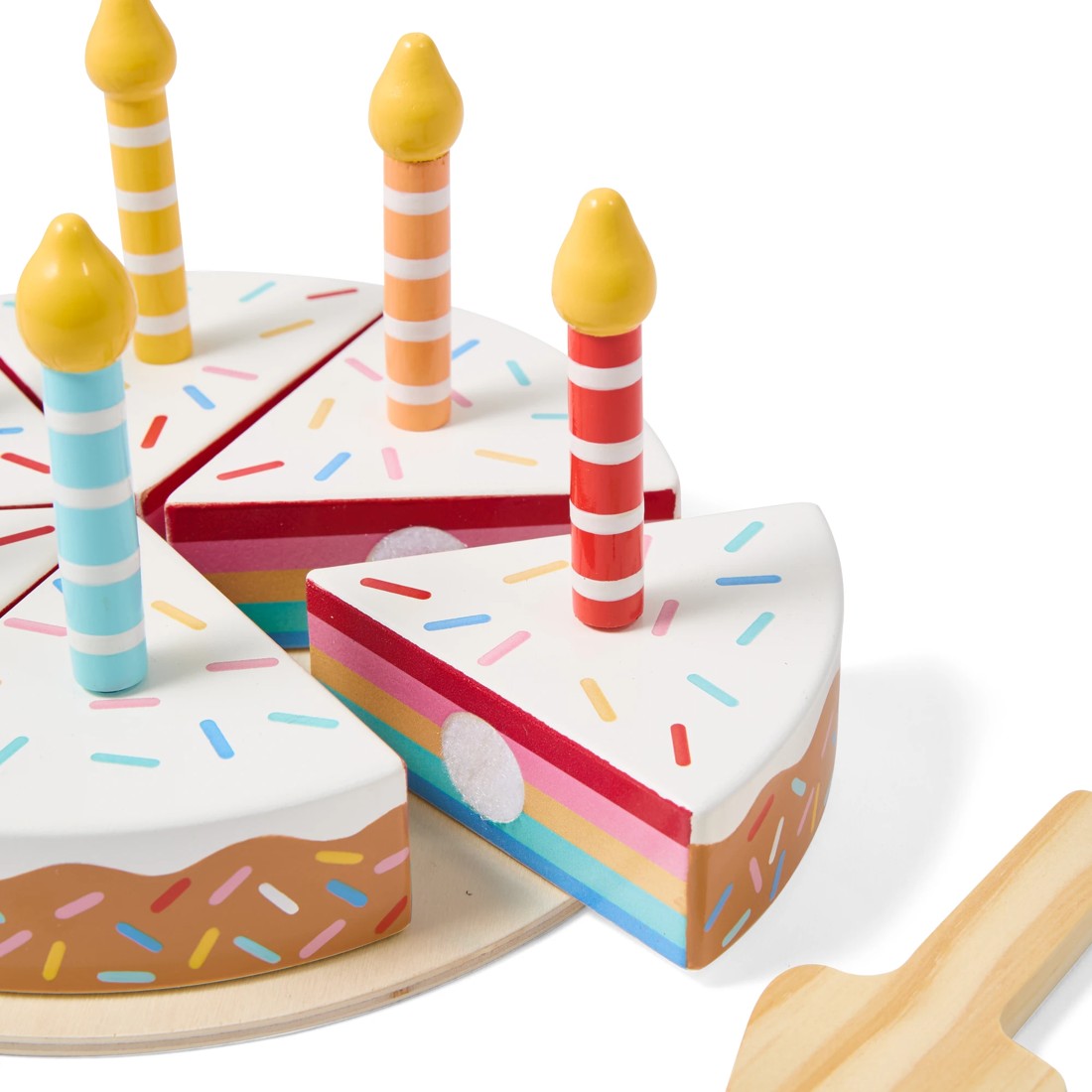 3 14 Piece Wooden Cake Playset, 3 of 10