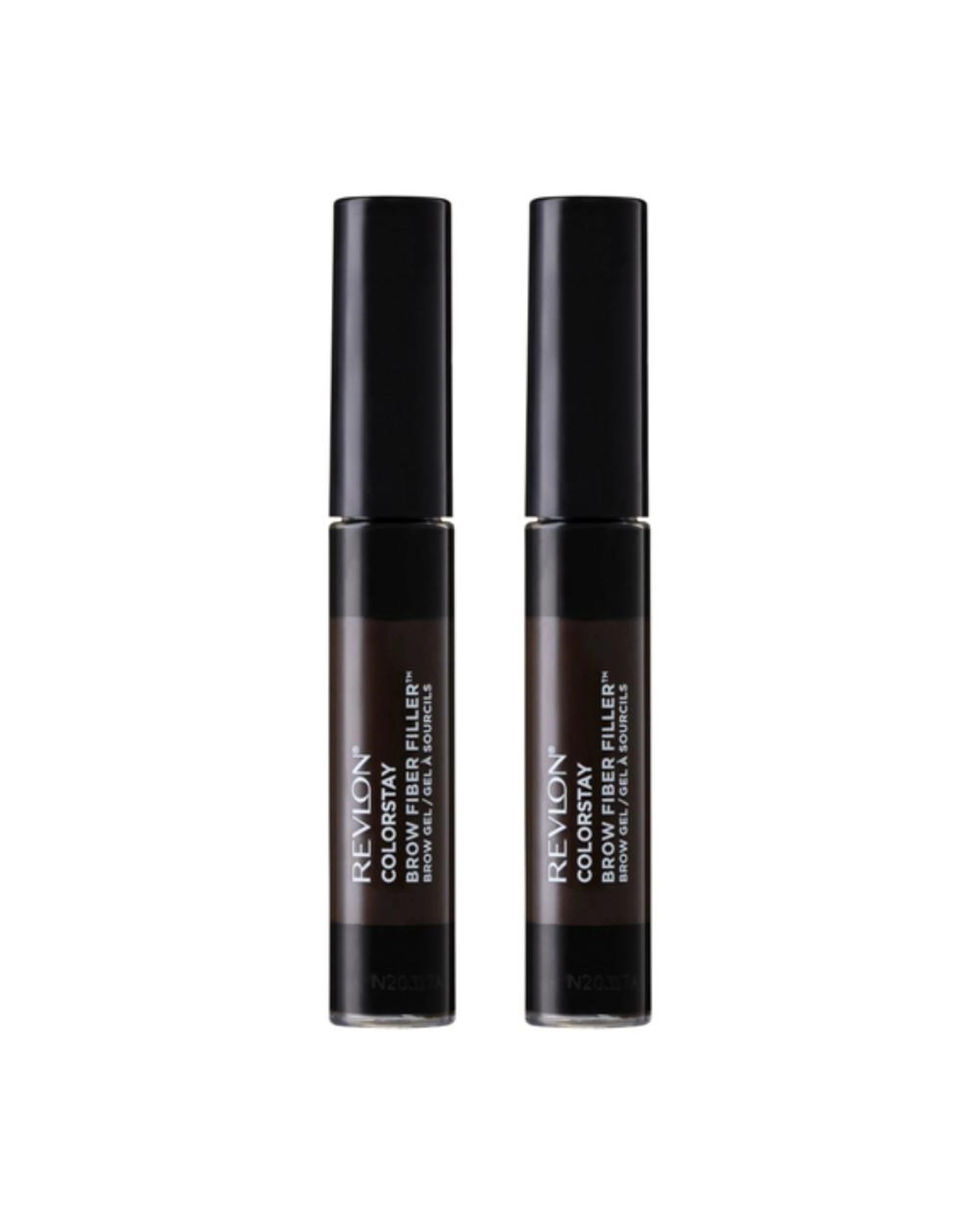 1 2 x Revlon ColorStay Brow Fiber Filler 6.8g - 305 Dark Brown - Brown, 1 of 5