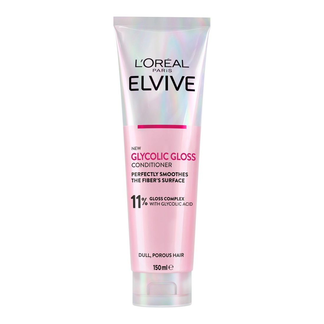 1 L'Oreal Paris Elvive Glycolic Gloss Conditioner 150ml - Glycolic Acid, 1 of 8