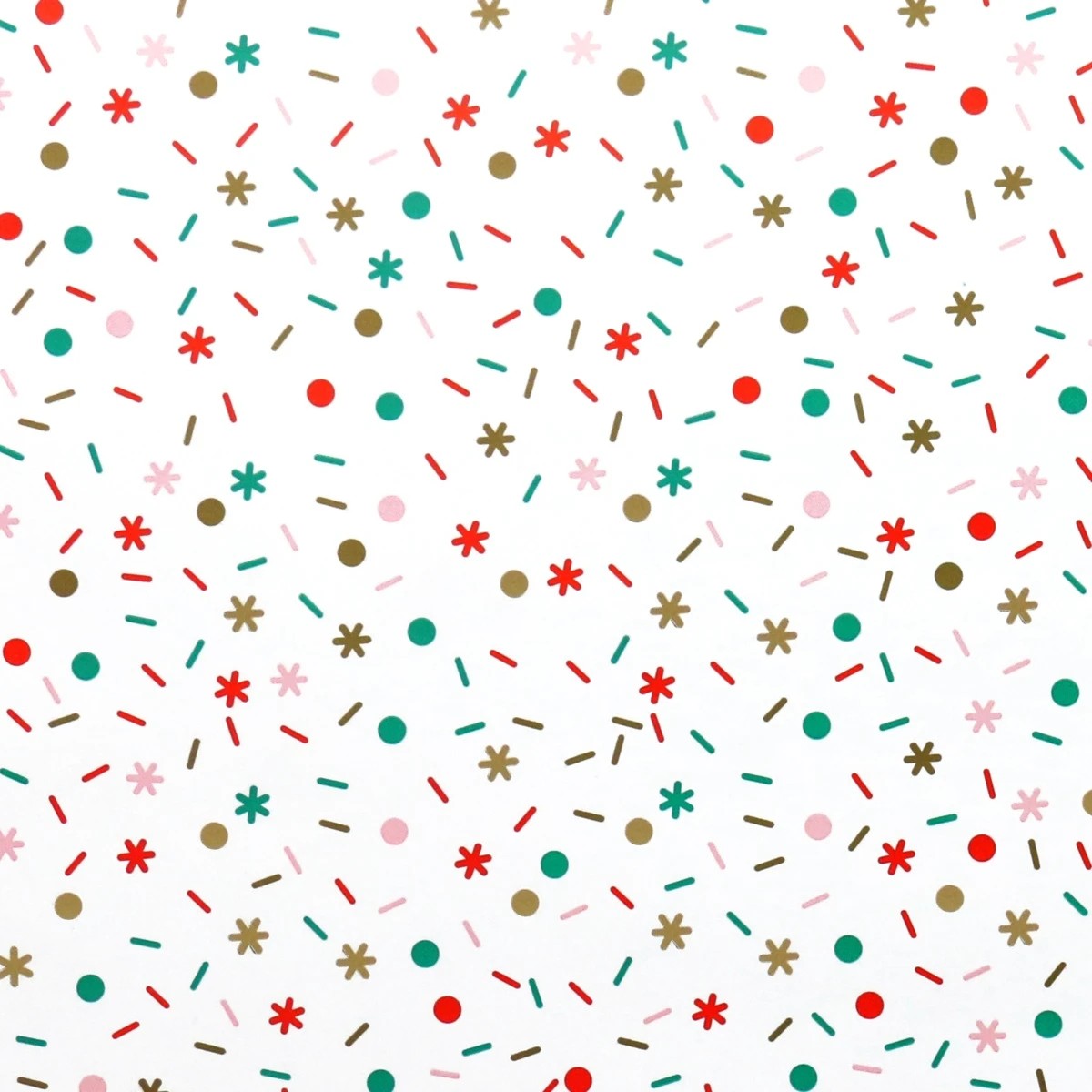 2 Hallmark Wrapping Paper Roll - Confetti & Stars, 2 of 3