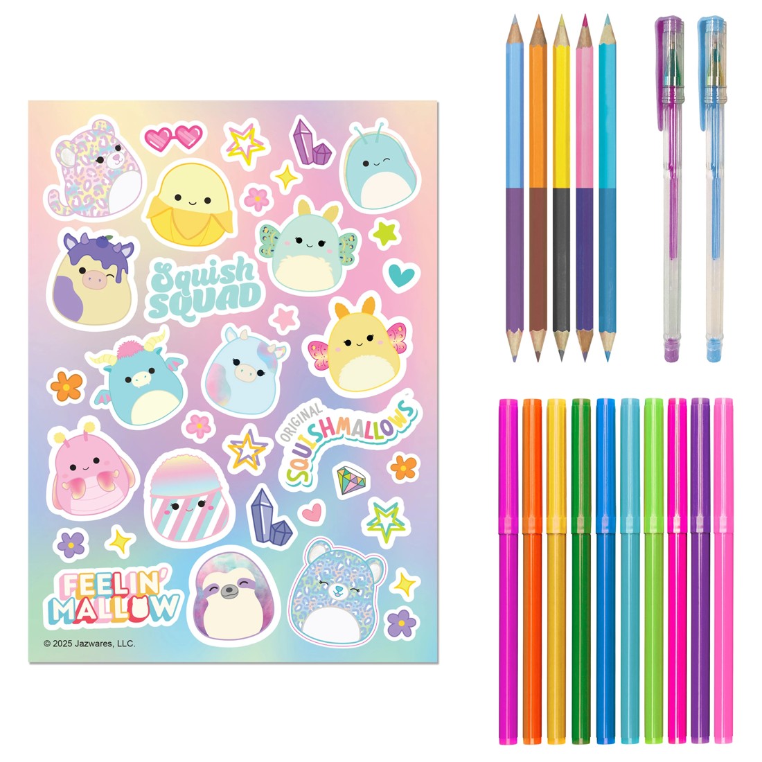 3 Kaleidoscope Original Squishmallows: Sherbet Dreams Colouring Carry Case - Book, 3 of 7