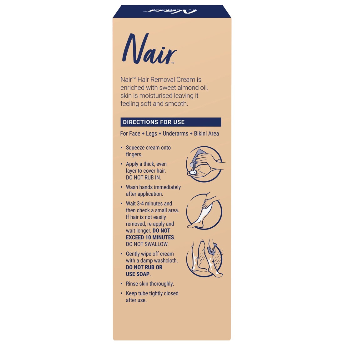 2 Nair Hair Removal Face & Body Cream, 2 of 10