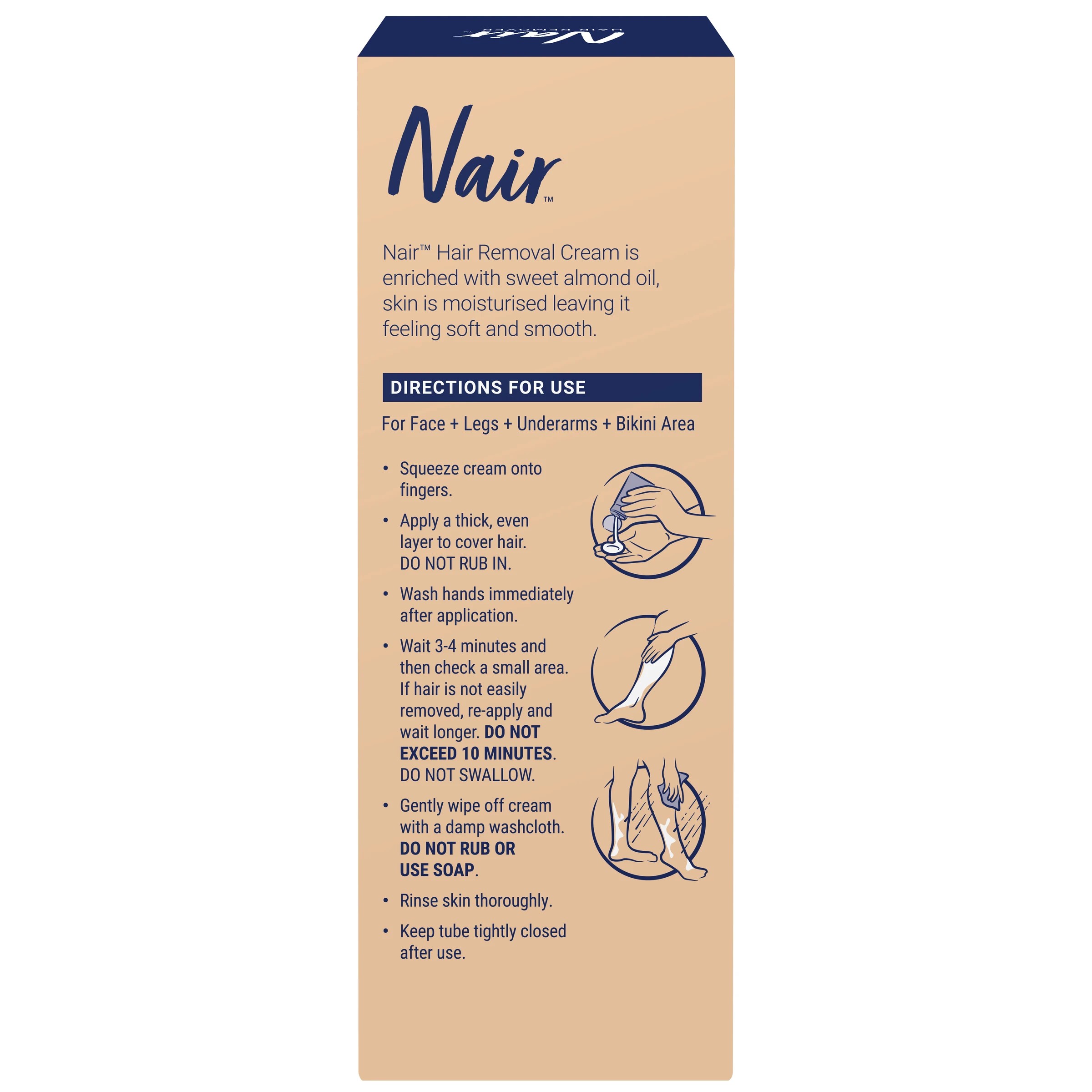 2 Nair Hair Removal Face & Body Cream, 2 of 10