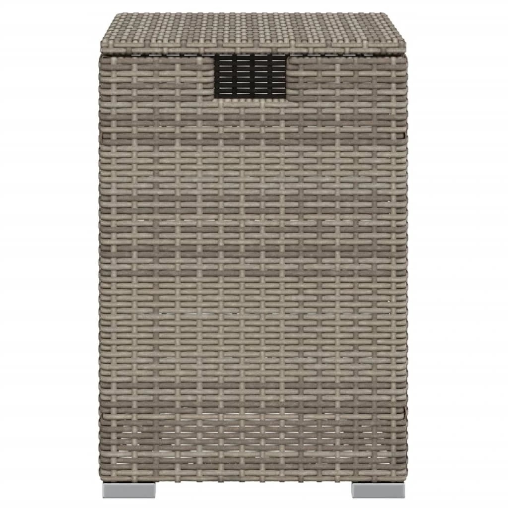 5 vidaXL propane tank cover table Ample Storage - Grey - Grey, 5 of 9