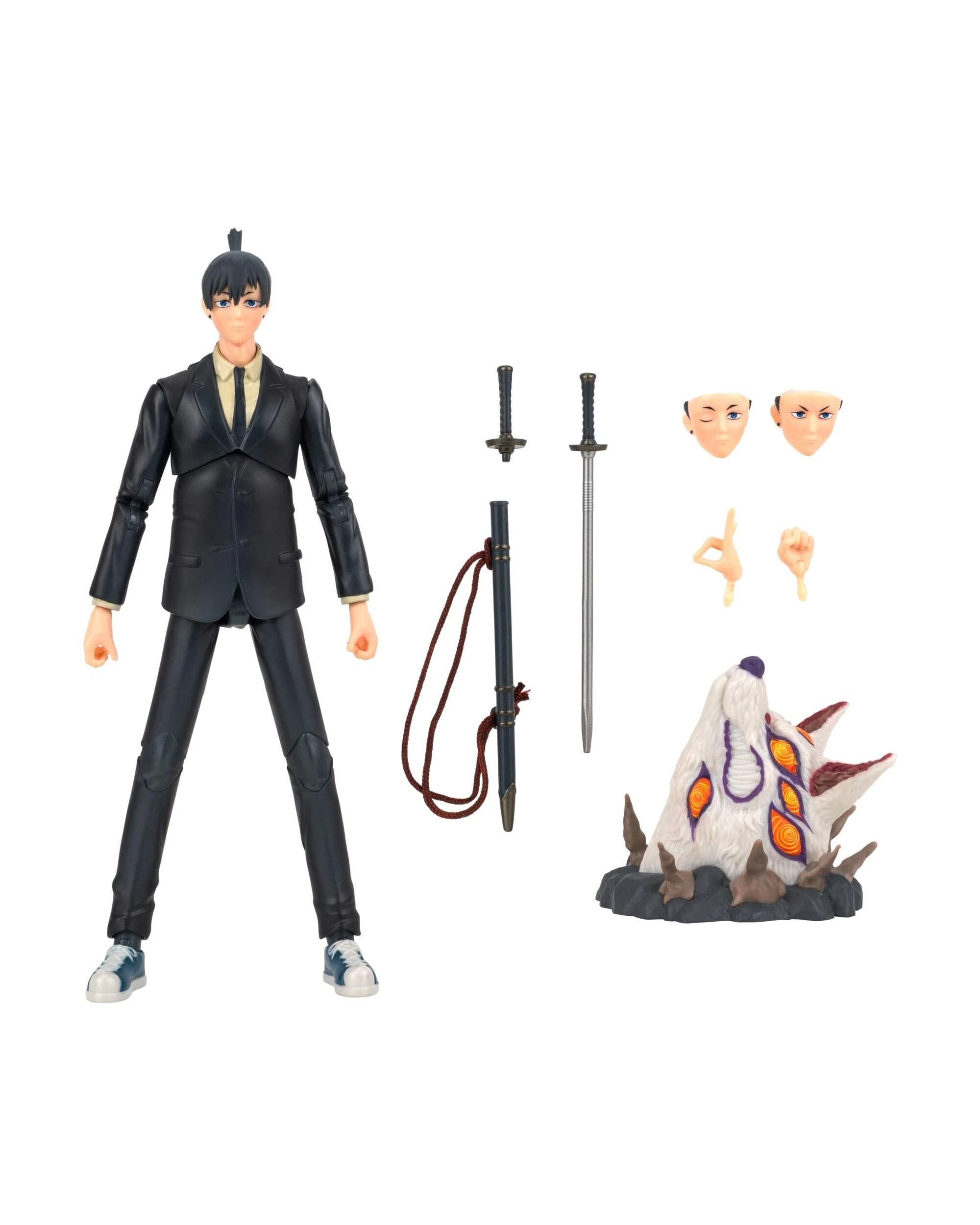 6 Total Anime Chainsaw Man Aki Hayakawa 6.5 inch Scale Action Figure, 6 of 6