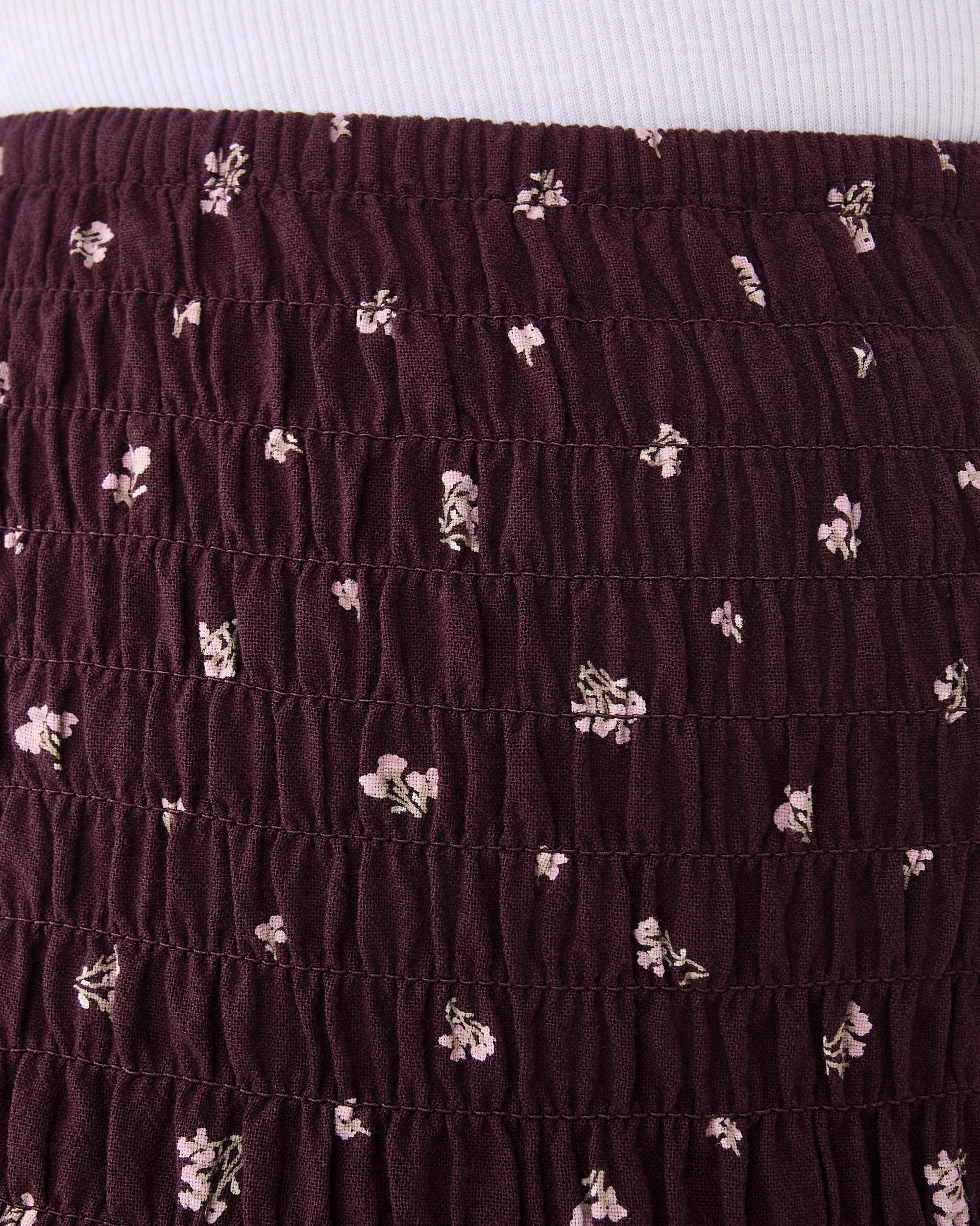 4 Shirred Mini Skirt Ditsy Fdge, 4 of 6