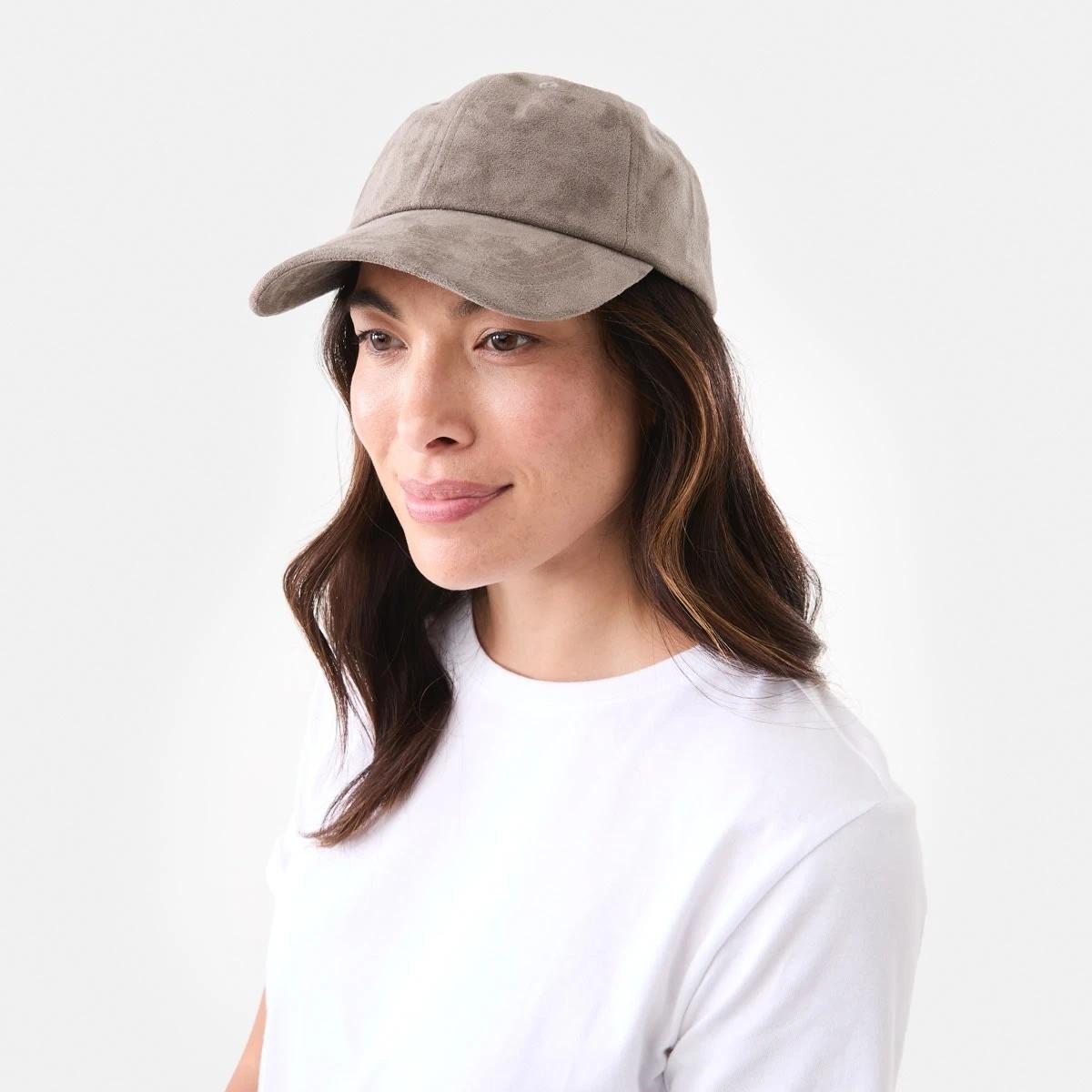 5 Suede Cap Taupe Brn, 5 of 5