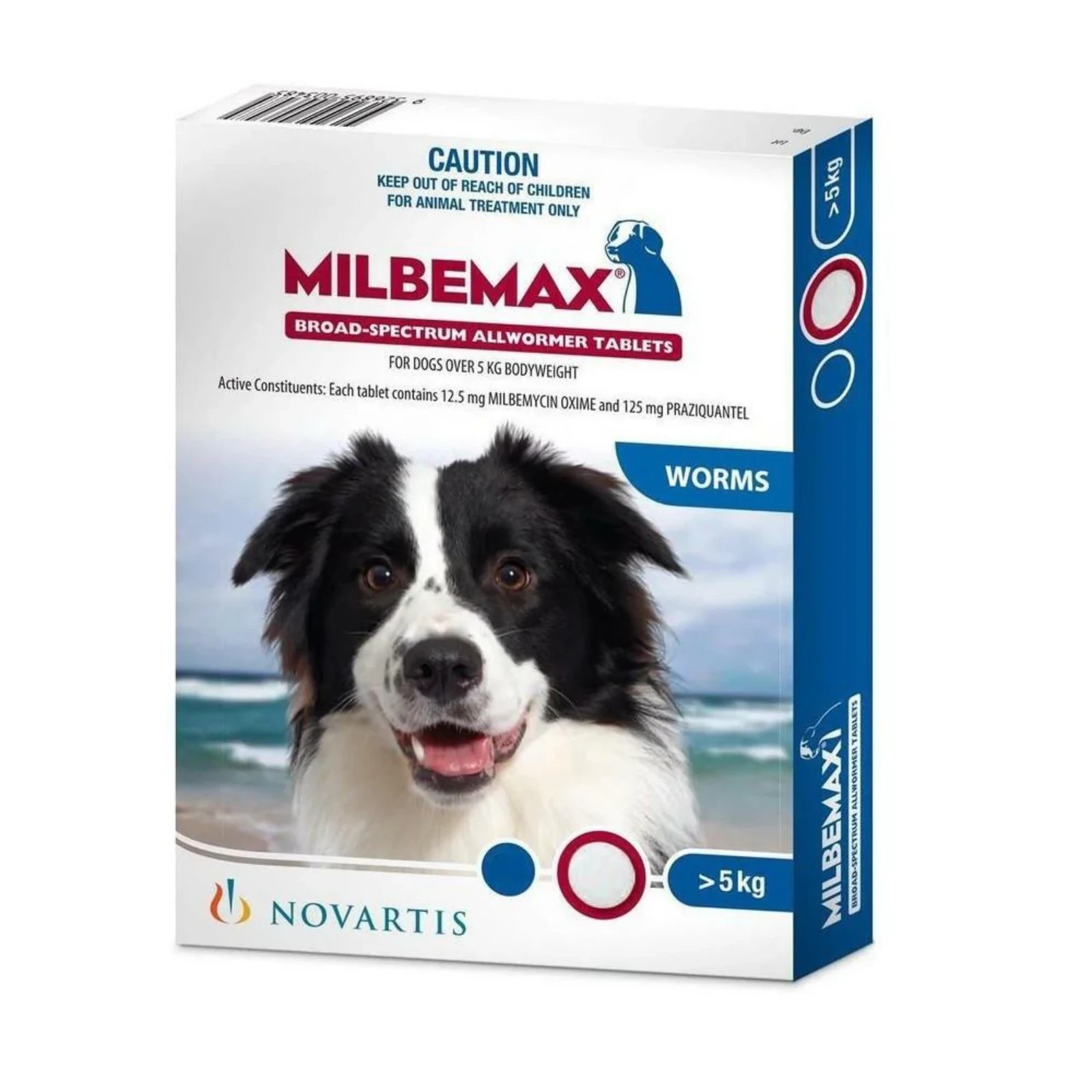 2 Milbemax For Dogs Wormer Over 5kg - 2 Pack, 2 of 2