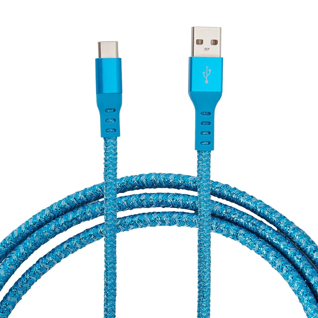 1 USBC Metal Cable 1m - Blue, 1 of 4