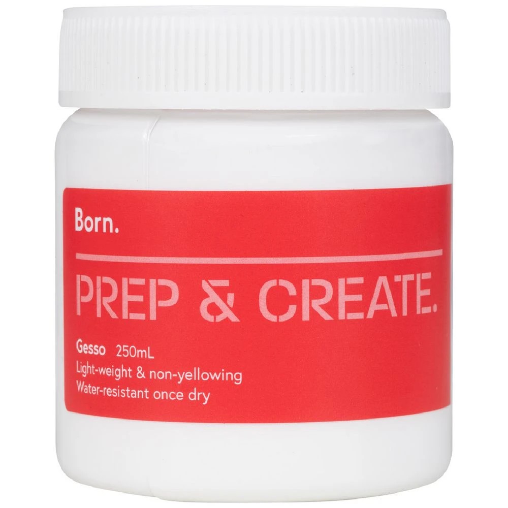 1 Born Gesso Medium 250ml, 1 of 1