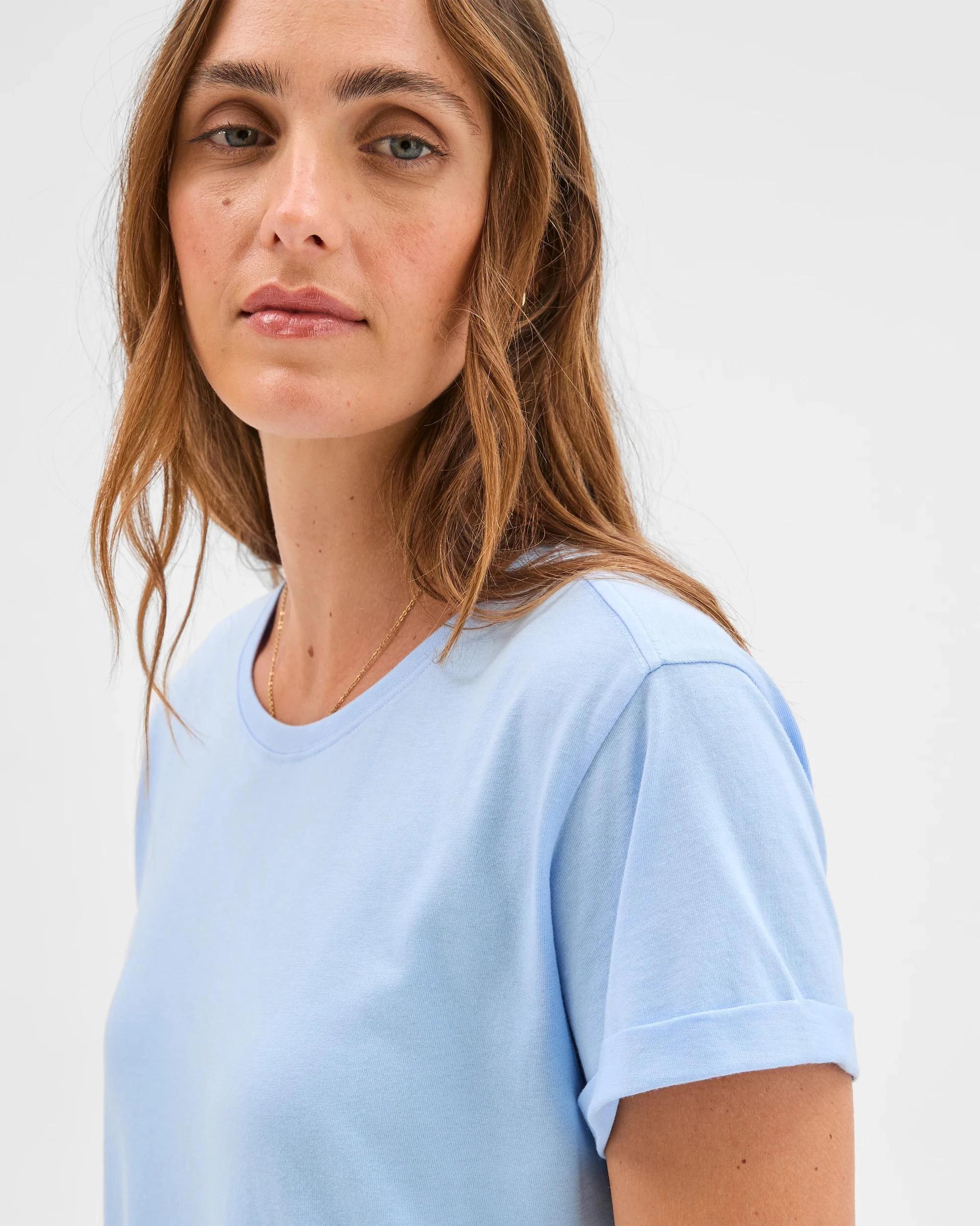 5 Target Cotton/Modal Relaxed Crew T-Shirt OPEN AIR, 5 of 6