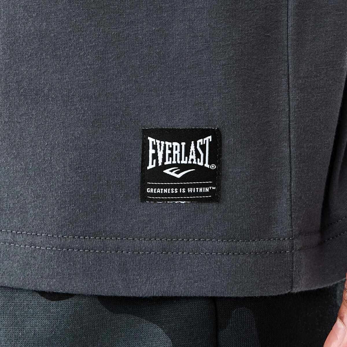 6 Everlast Mens Crew Neck T-shirt Charcoal, 6 of 8