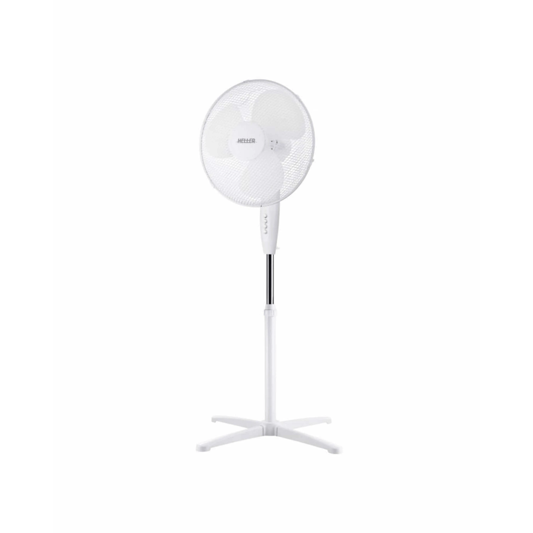 1 Heller 40cm Pedestal Fan - White, 1 of 1