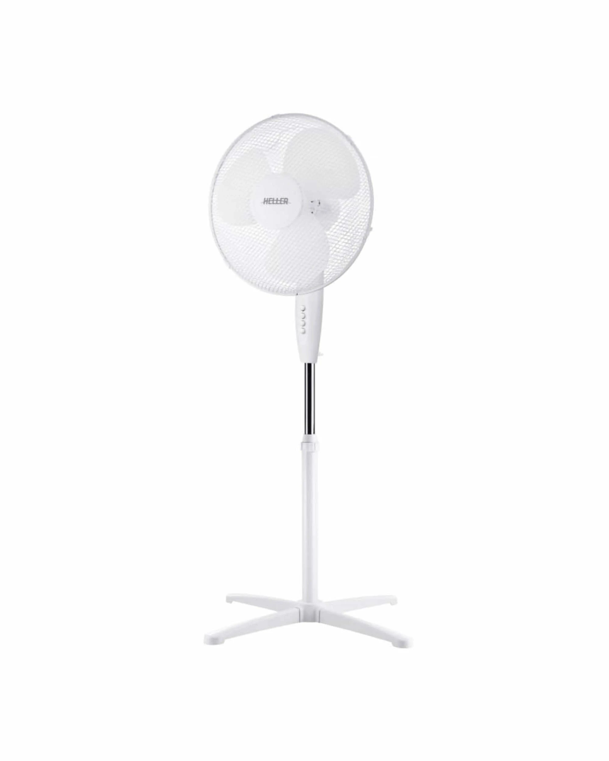 1 Heller 40cm Pedestal Fan - White - WHITE, 1 of 1