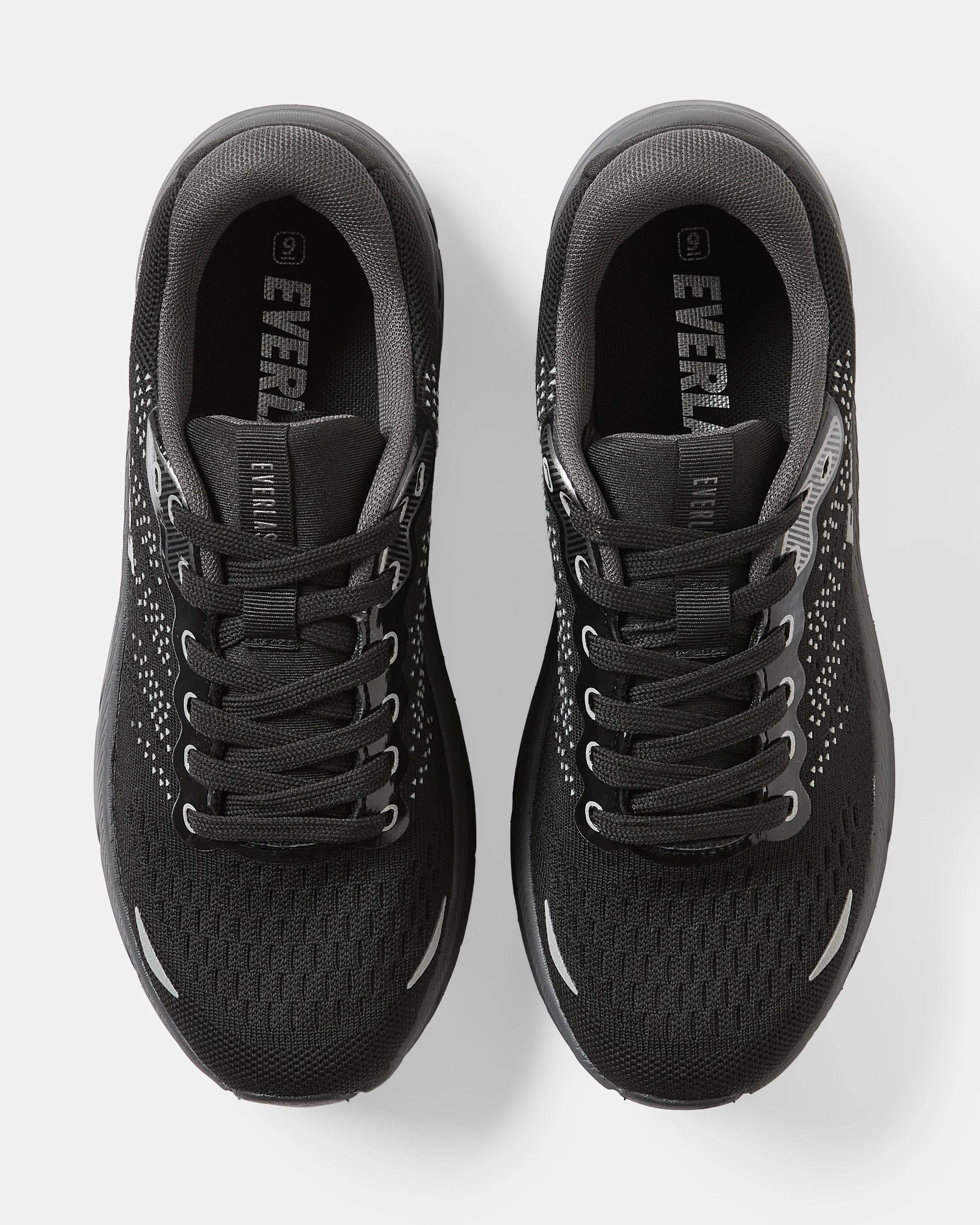 3 Everlast Womens Times Square Sneakers Black, 3 of 5