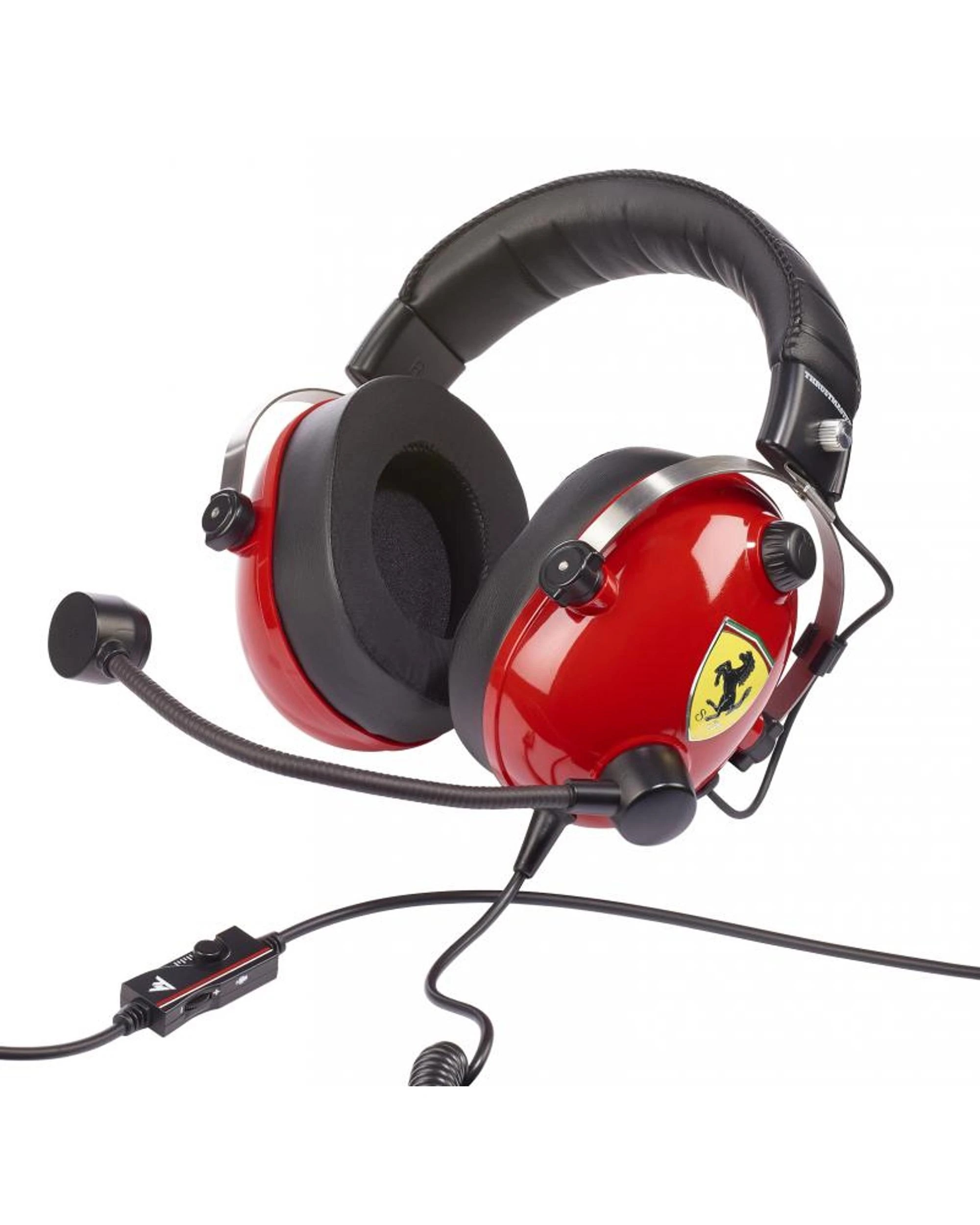 3 Thrustmaster T.Racing Ferrari Edition Headset for PS5, XBOX, PC, 3 of 5