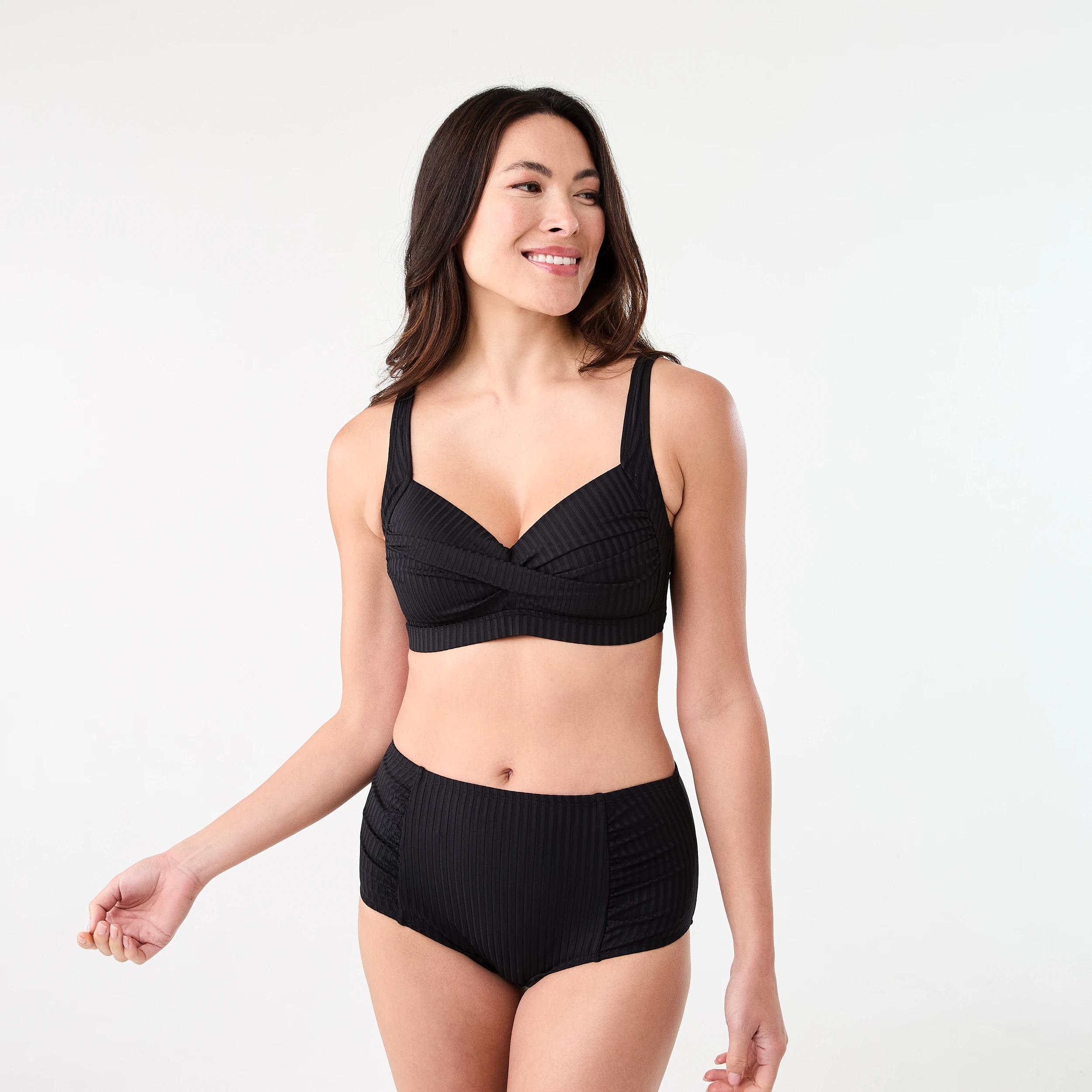 1 Shape Wear Boyleg Bikini Briefs BLACK, 1 of 5